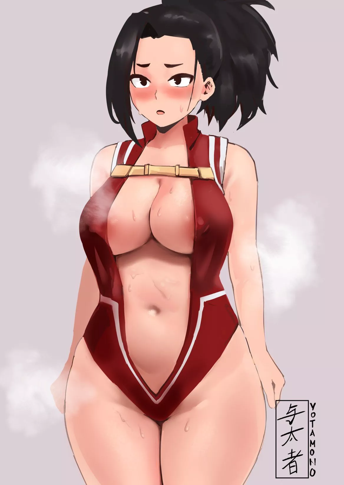 Sweaty Momo [Yotahen] posted by AnotherHellCheese