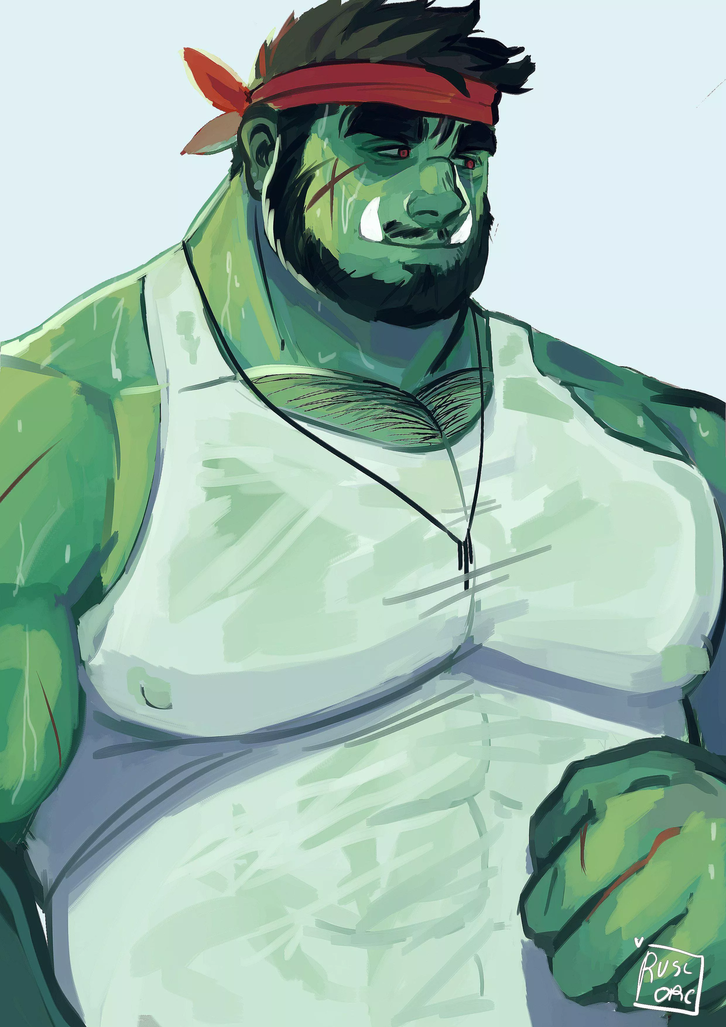 Sweaty Orc posted by ThisAccountshouldnt