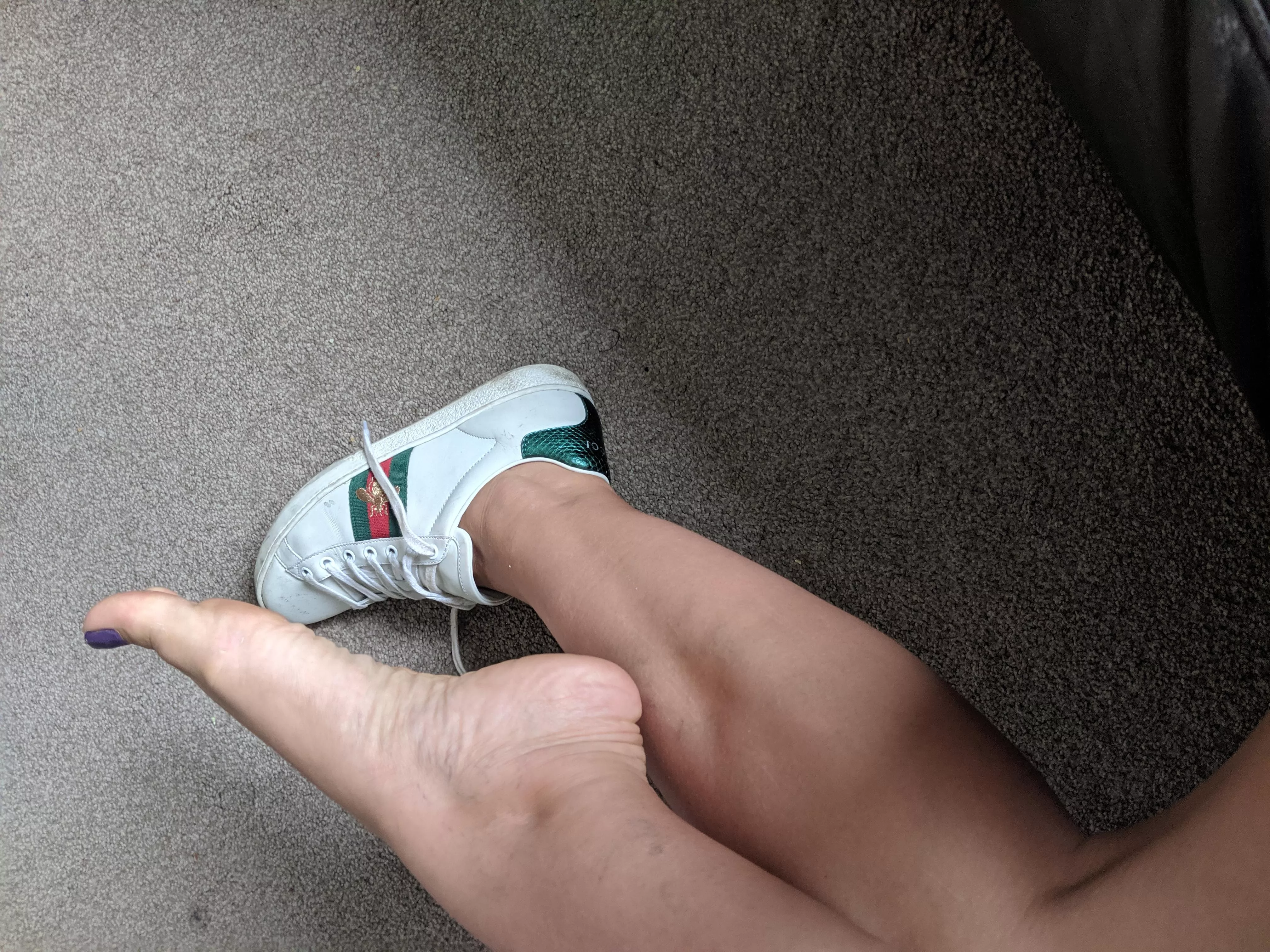 Sweaty sole no trainers ;) posted by iwantaria