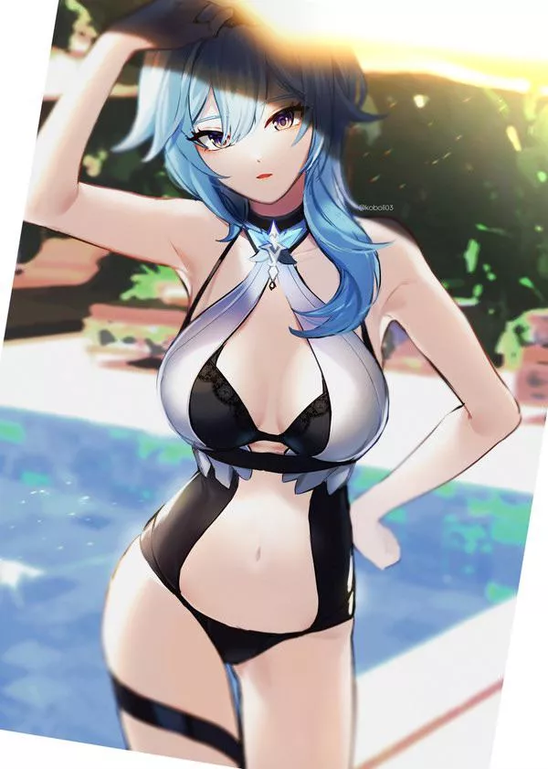 Swimsuit Eula posted by wsfn_backwards