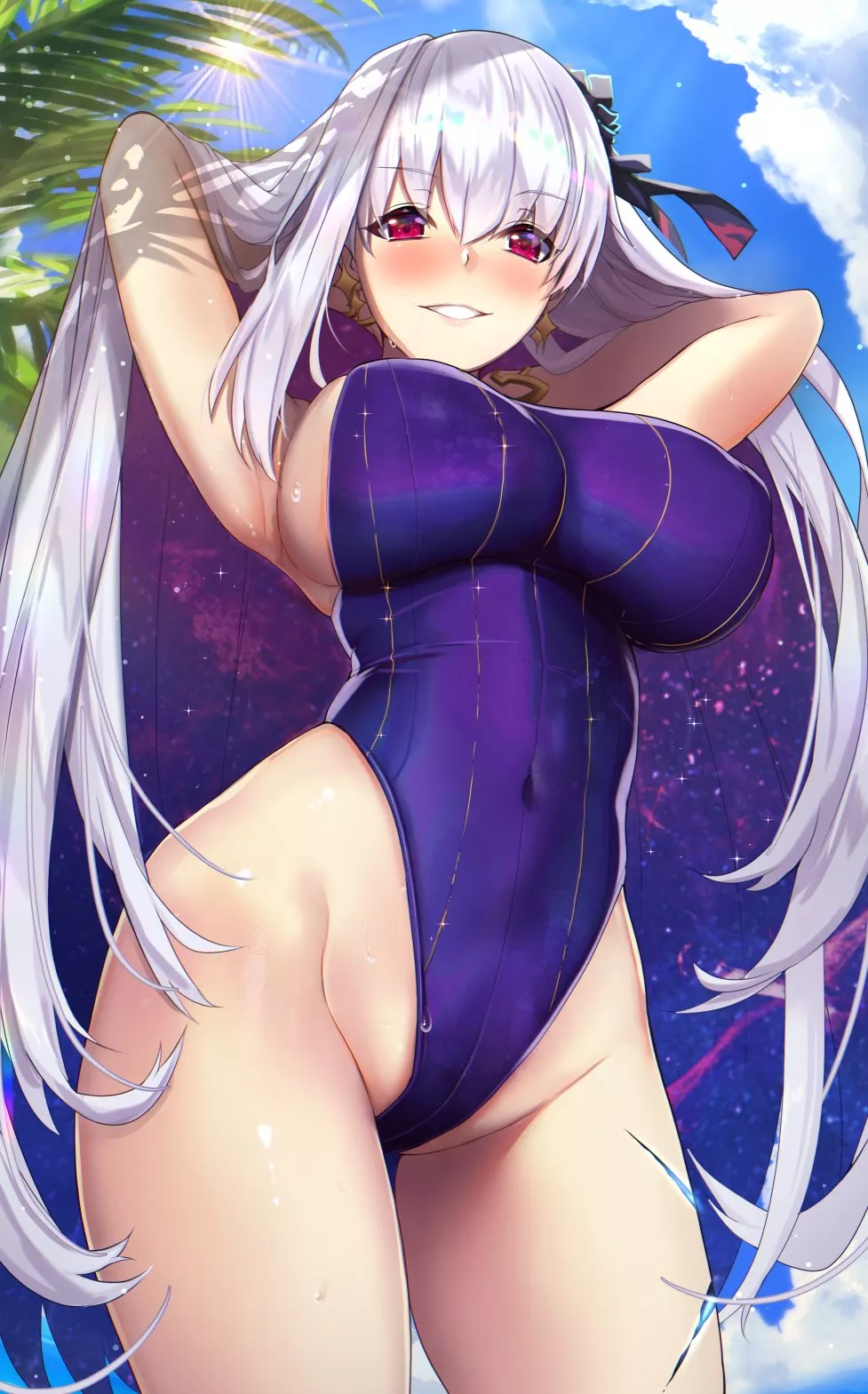 Swimsuit Kama [Fate/GO] posted by CheetahSperm18