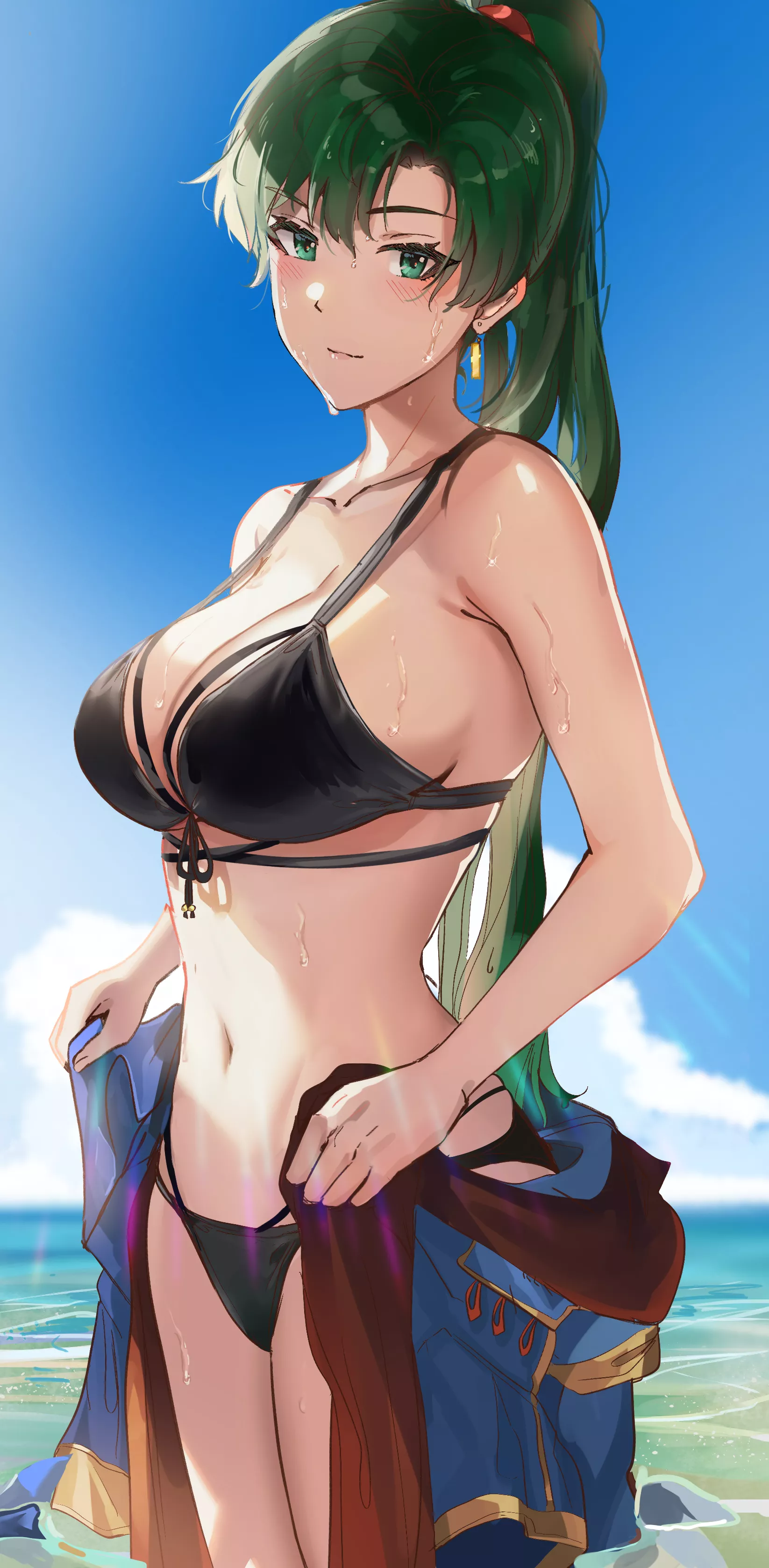 Swimsuit Lyndis [Fire Emblem] posted by Terran117