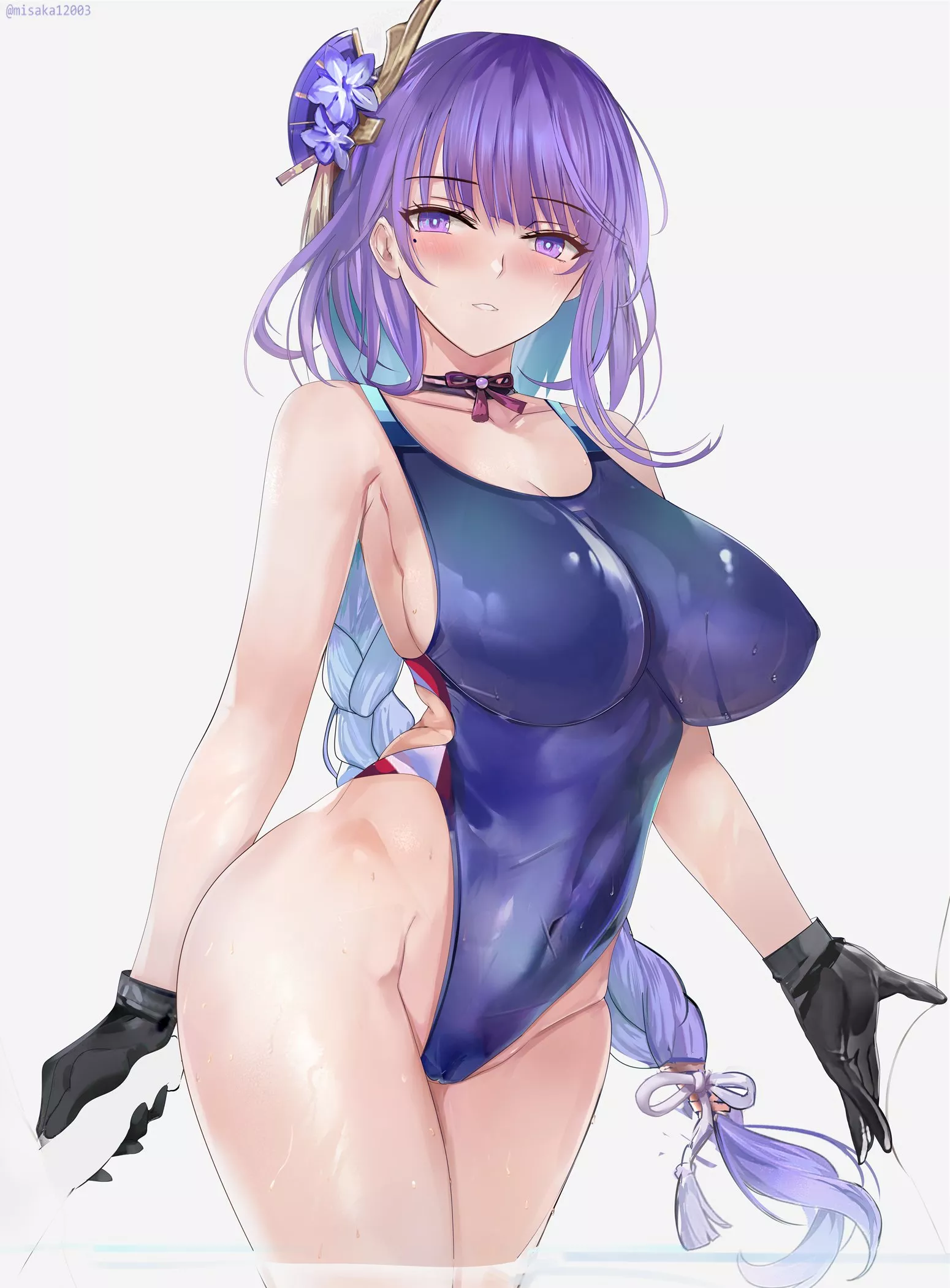 Swimsuit Raiden [Genshin Impact] posted by xSaviour_N