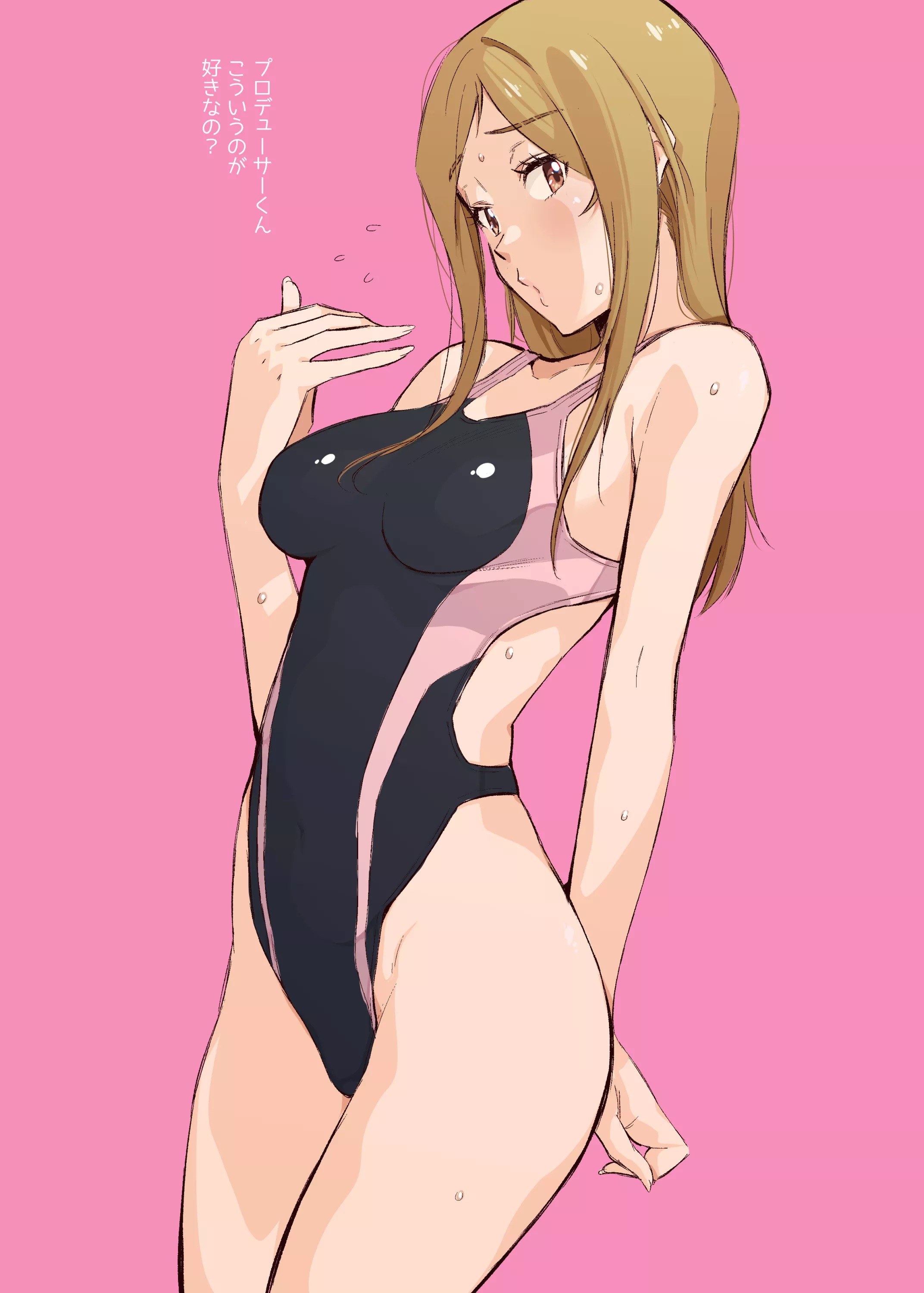 Swimsuit Rio Embarrassed (Humiyou) [Idolmaster] posted by sequence_string