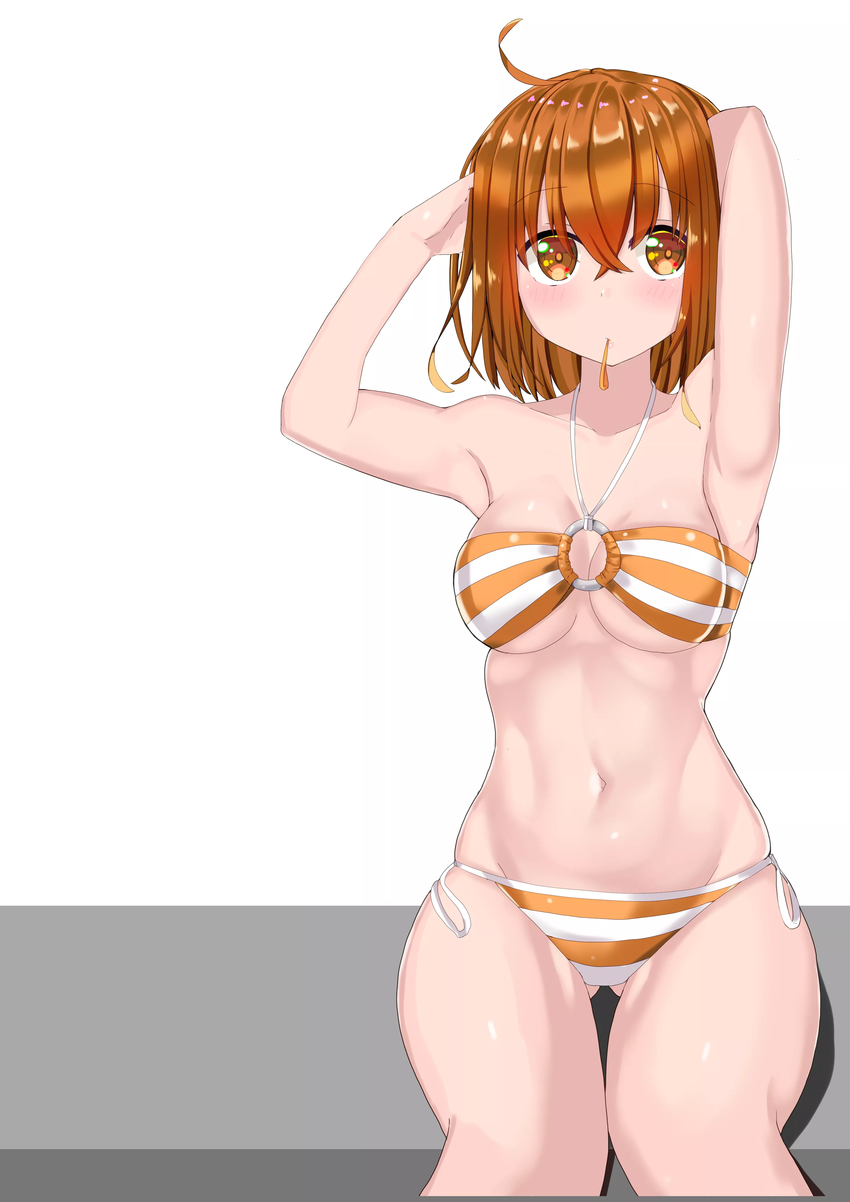 Swimsuit Ritsuka posted by sequence_string