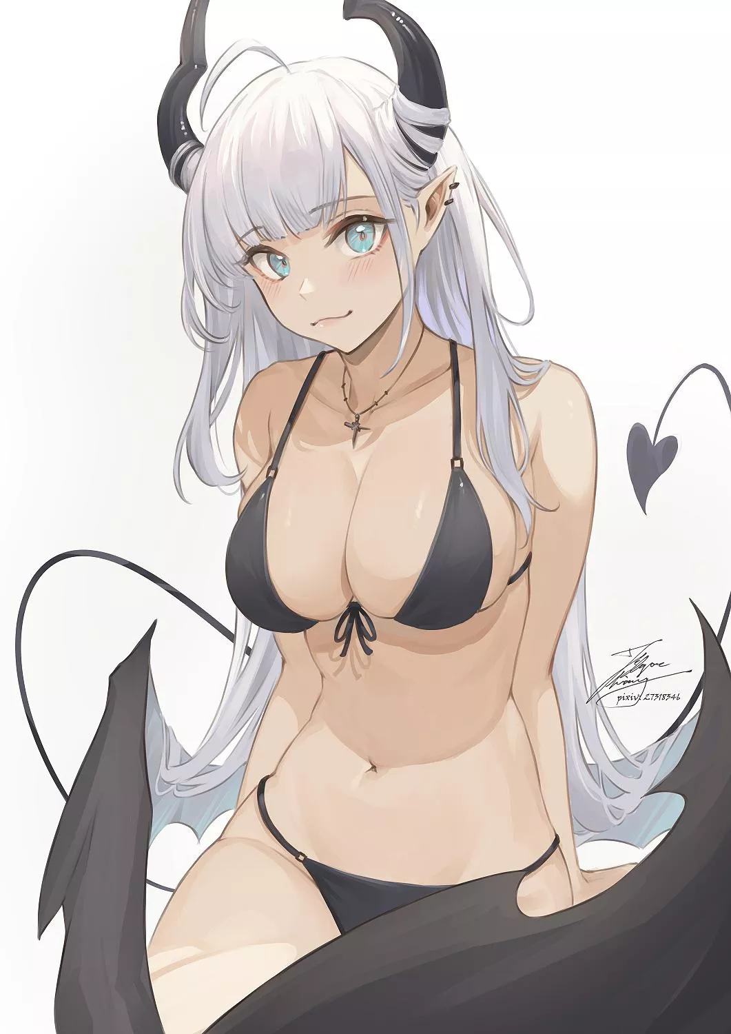 Swimsuit Succubus posted by CheetahSperm18