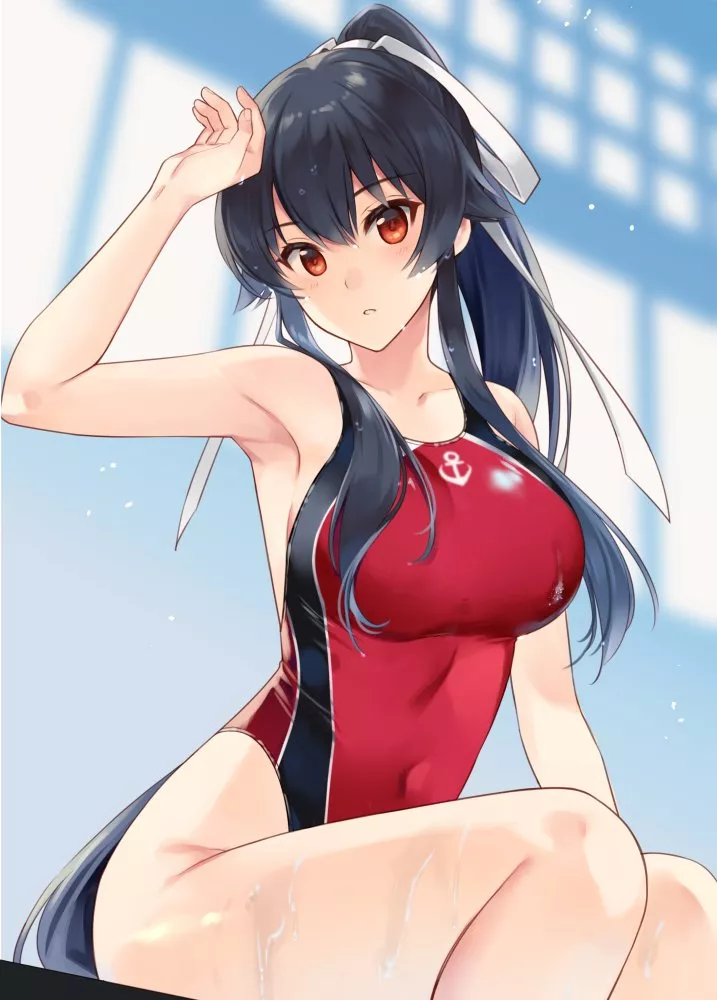 Swimsuit Yahagi (Kancolle) [Kantai Collection] posted by xSaviour_N