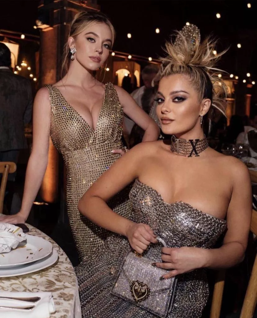 Sydney Sweeney and Bebe Rexha posted by Psychological-Rub919