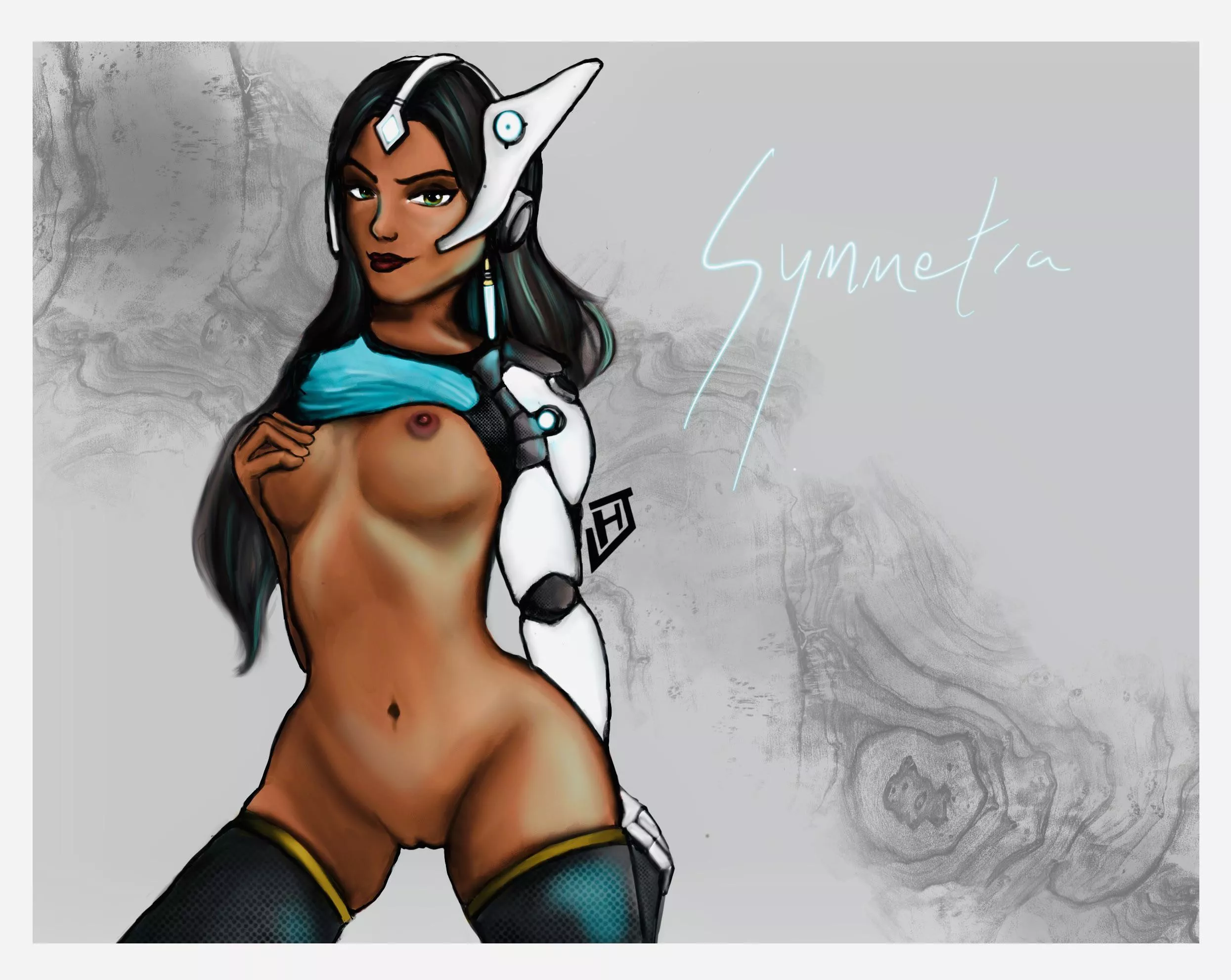 Synmetra lewd pin up by me, (Asatina) posted by asatine0