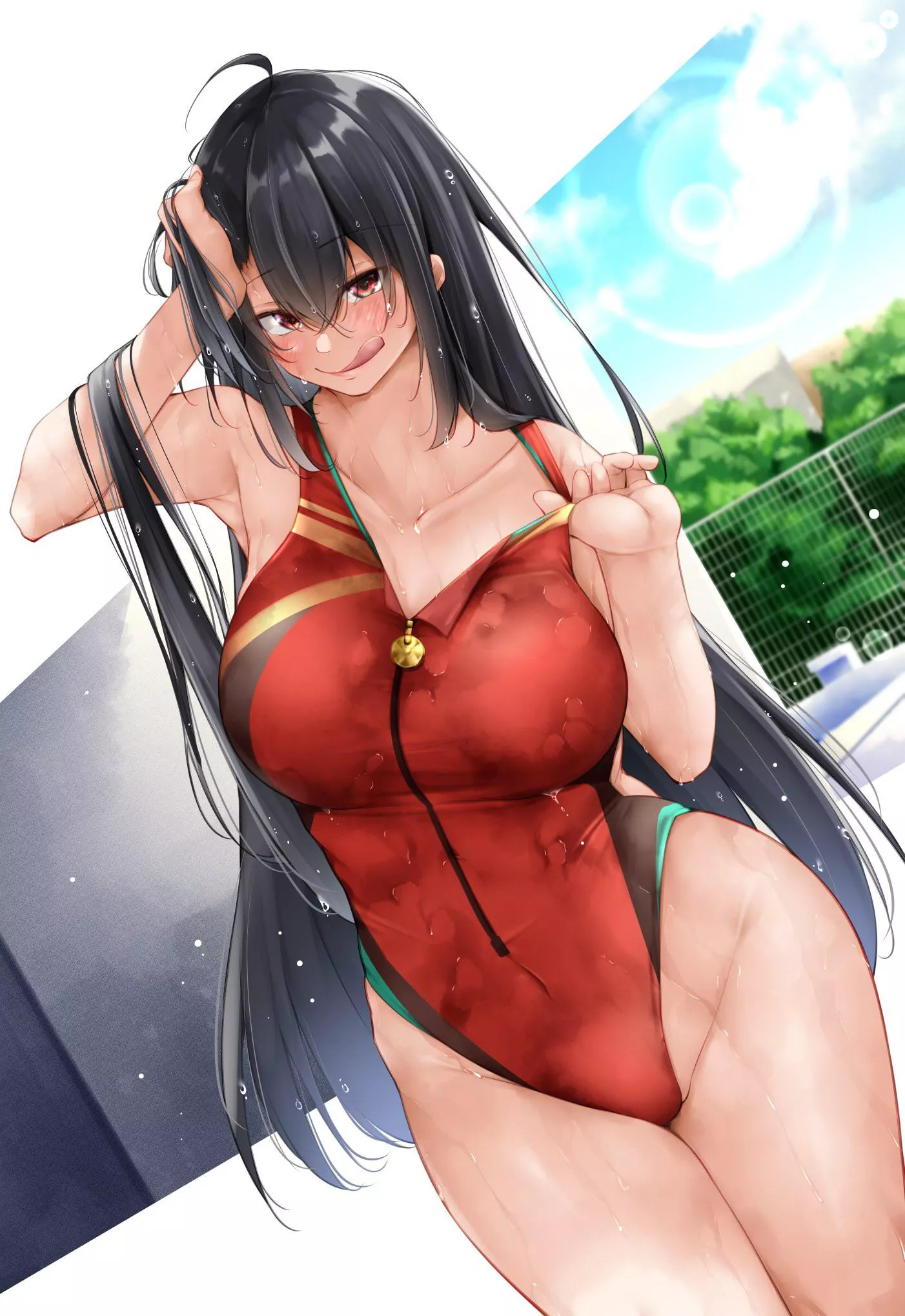 Taihou’s Swimsuit [Azur Lane] posted by FFDP-Neko