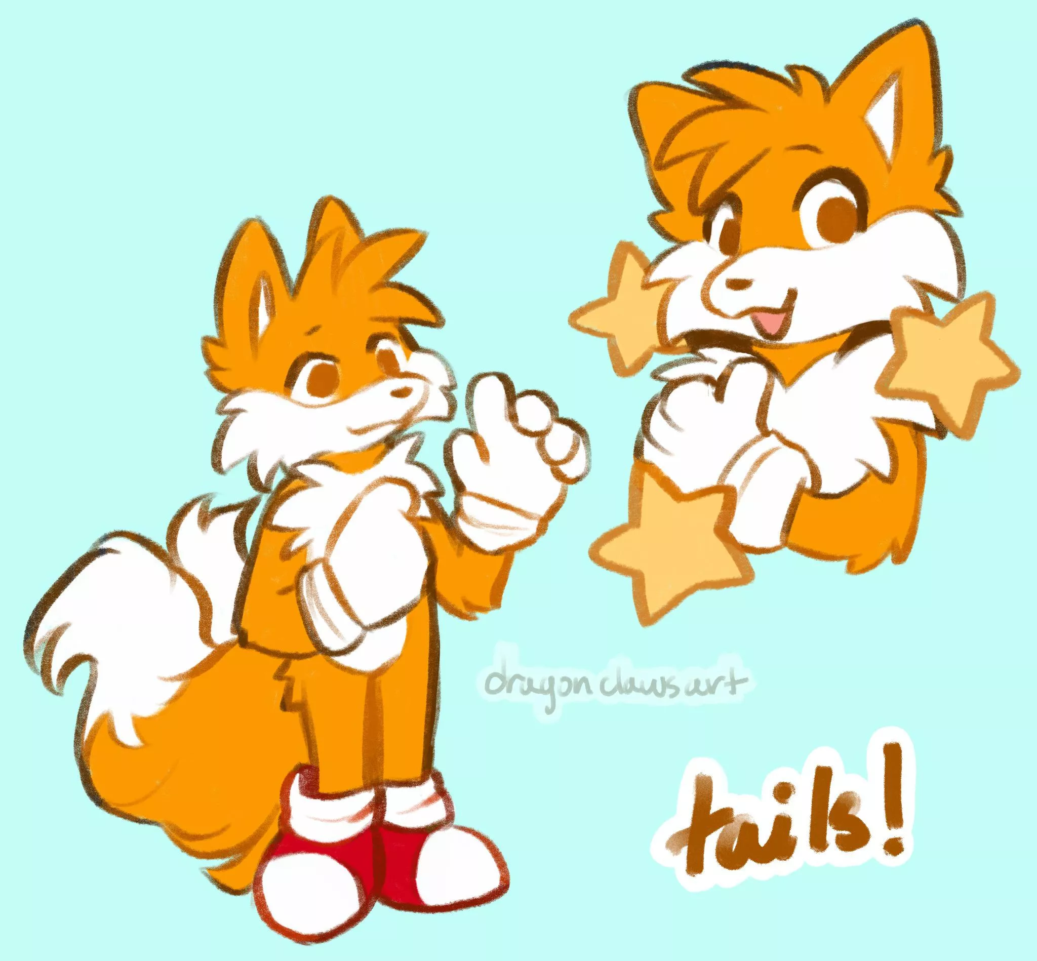 tails fanart!! 🦊✈️🛠⭐️ he’s awesome :3 (art by me, crescentdragonclaws) posted by crescentdragonclaws