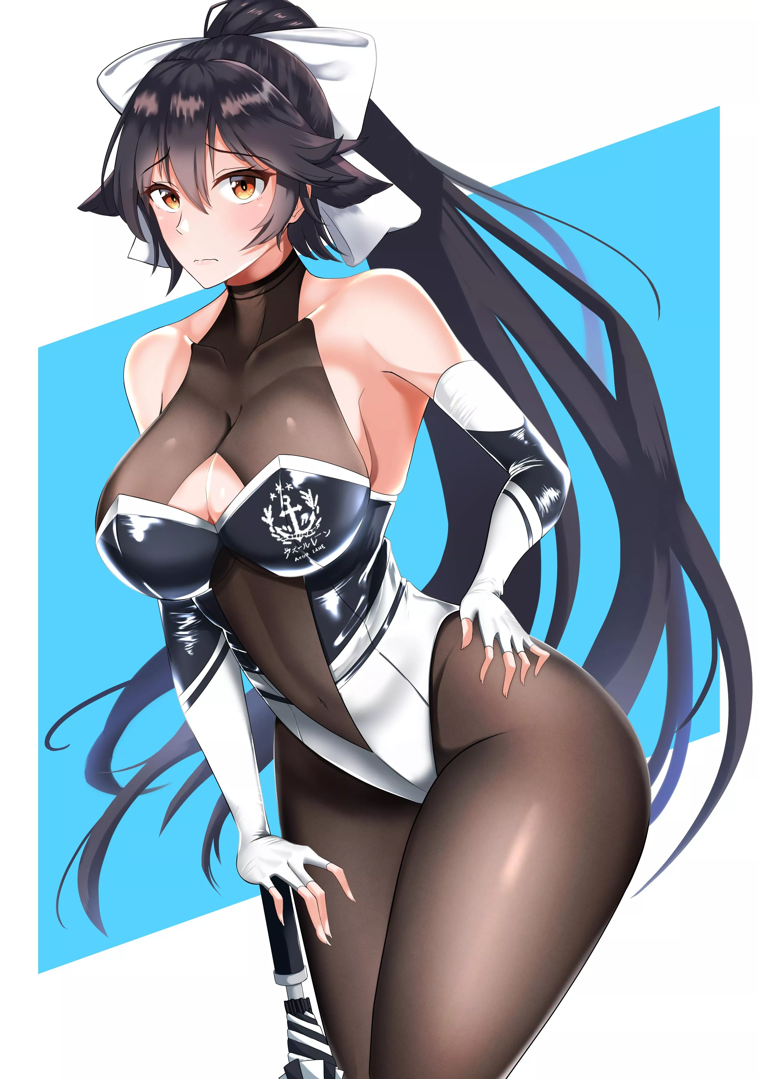 Takao Race Queen Worried (Core1013) [Azur Lane] posted by sequence_string