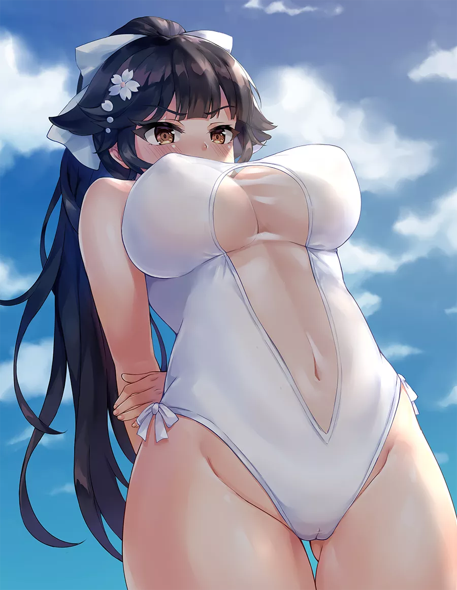 Takao Swimsuit (Chaou) [Azur Lane] posted by sequence_string