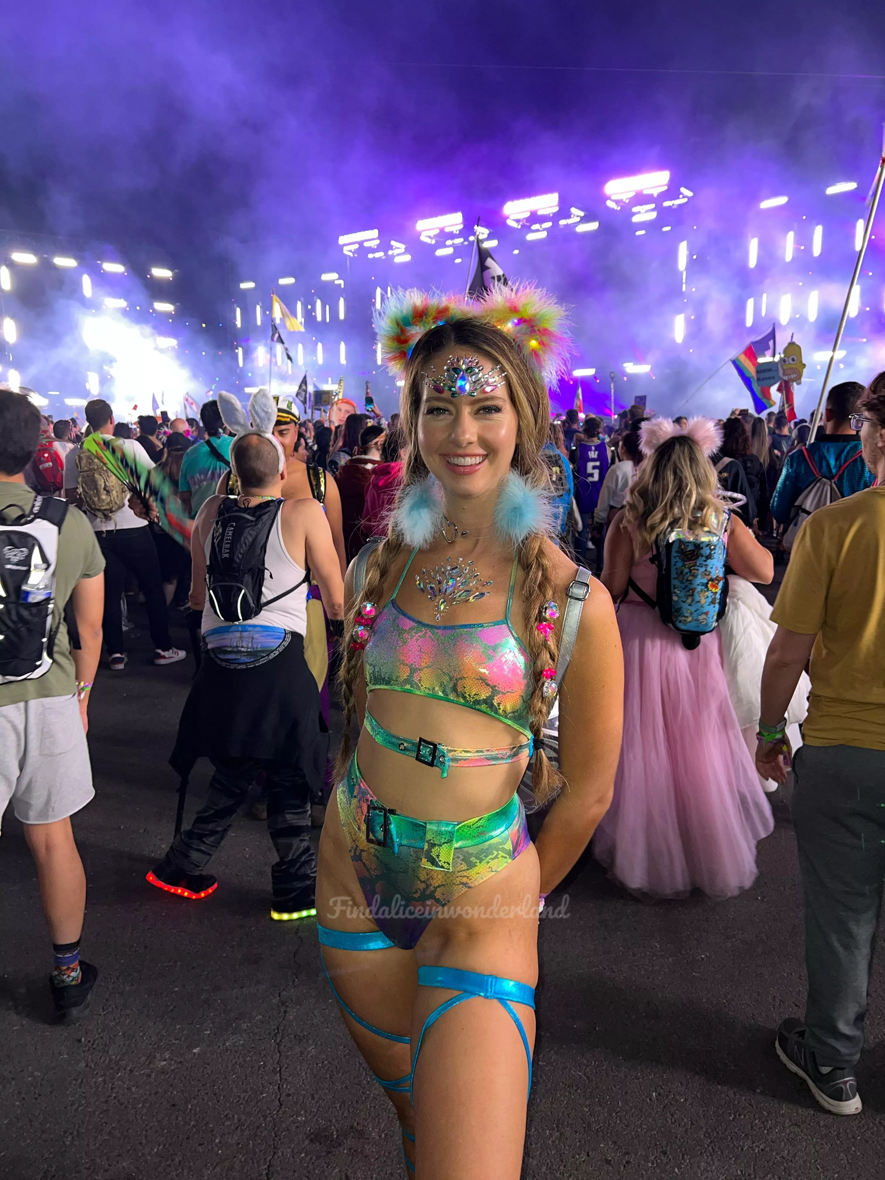 Take me back to edc posted by festivalfashionista