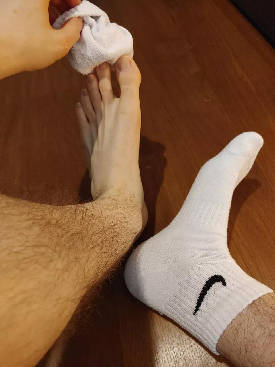 take off the other sock?😏 posted by bakkken