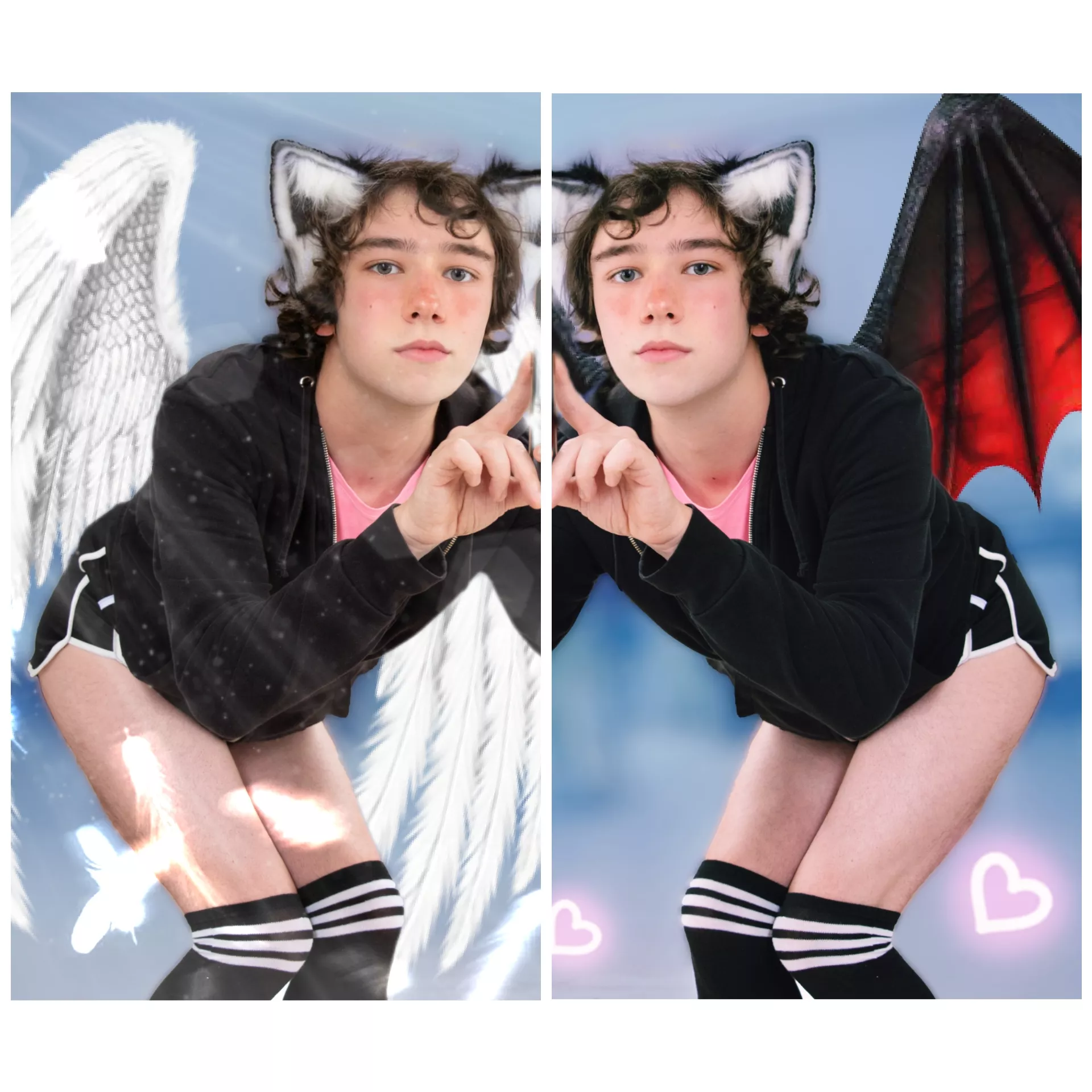 Take your pick. One of them appears in your bedroom right now. Which one do you choose 😸? posted by catboycupid