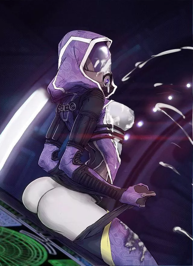 Tali feeling the rain [Tali] posted by yourguybread