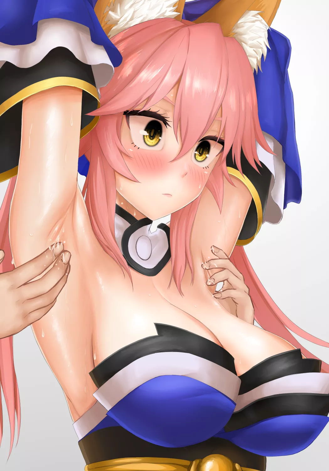 Tamamo Tickled posted by FemboyEliza