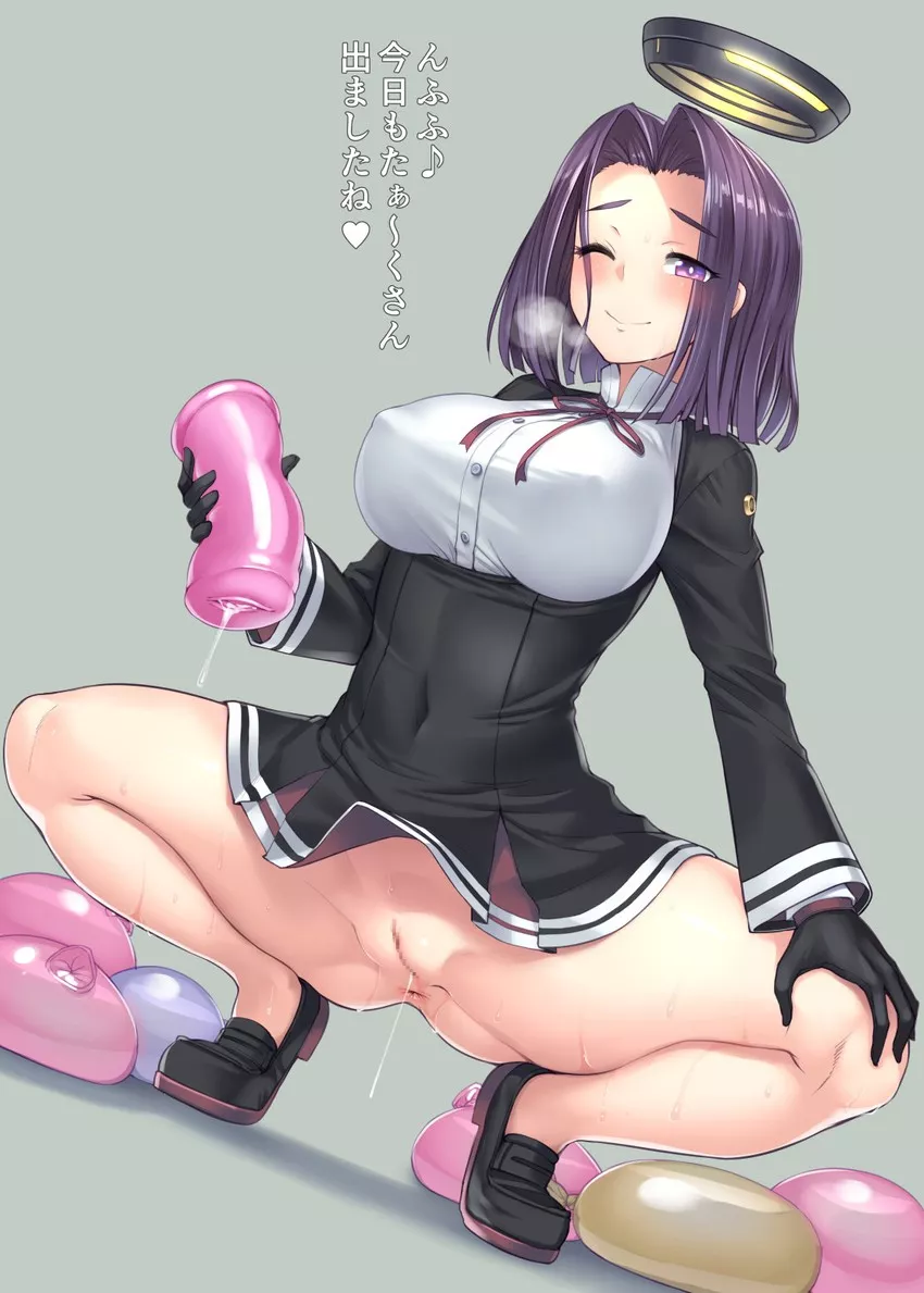 Tatsuta finishes her daily milking session posted by Emissary_of_Yuggoth