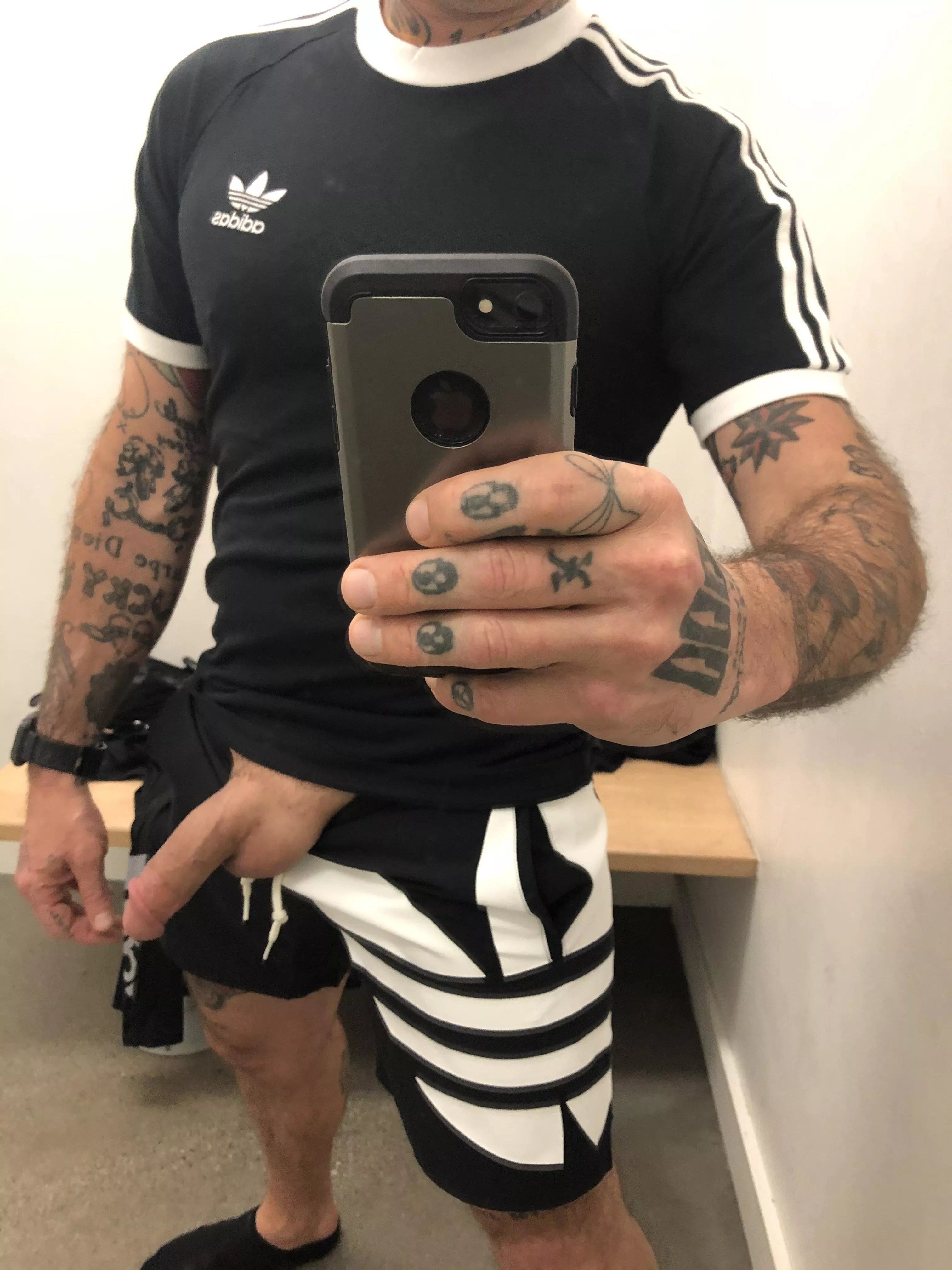 Tatted and hung at the Adidas store posted by upstartspider