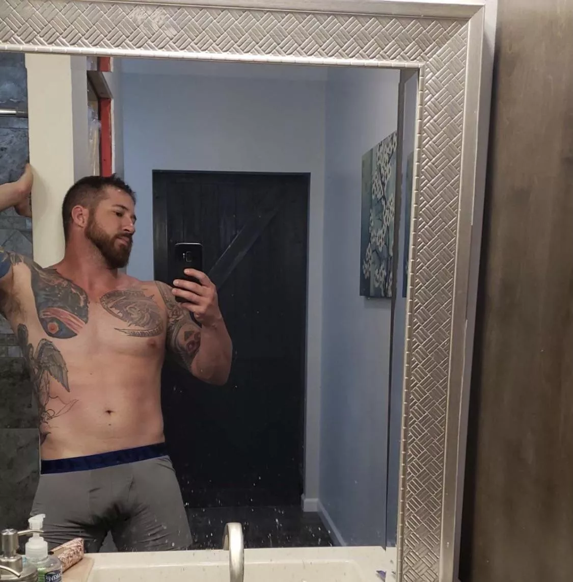 Tatted, navy vet with a bulge. Come check me out . Free trial today only! posted by tahliazavala