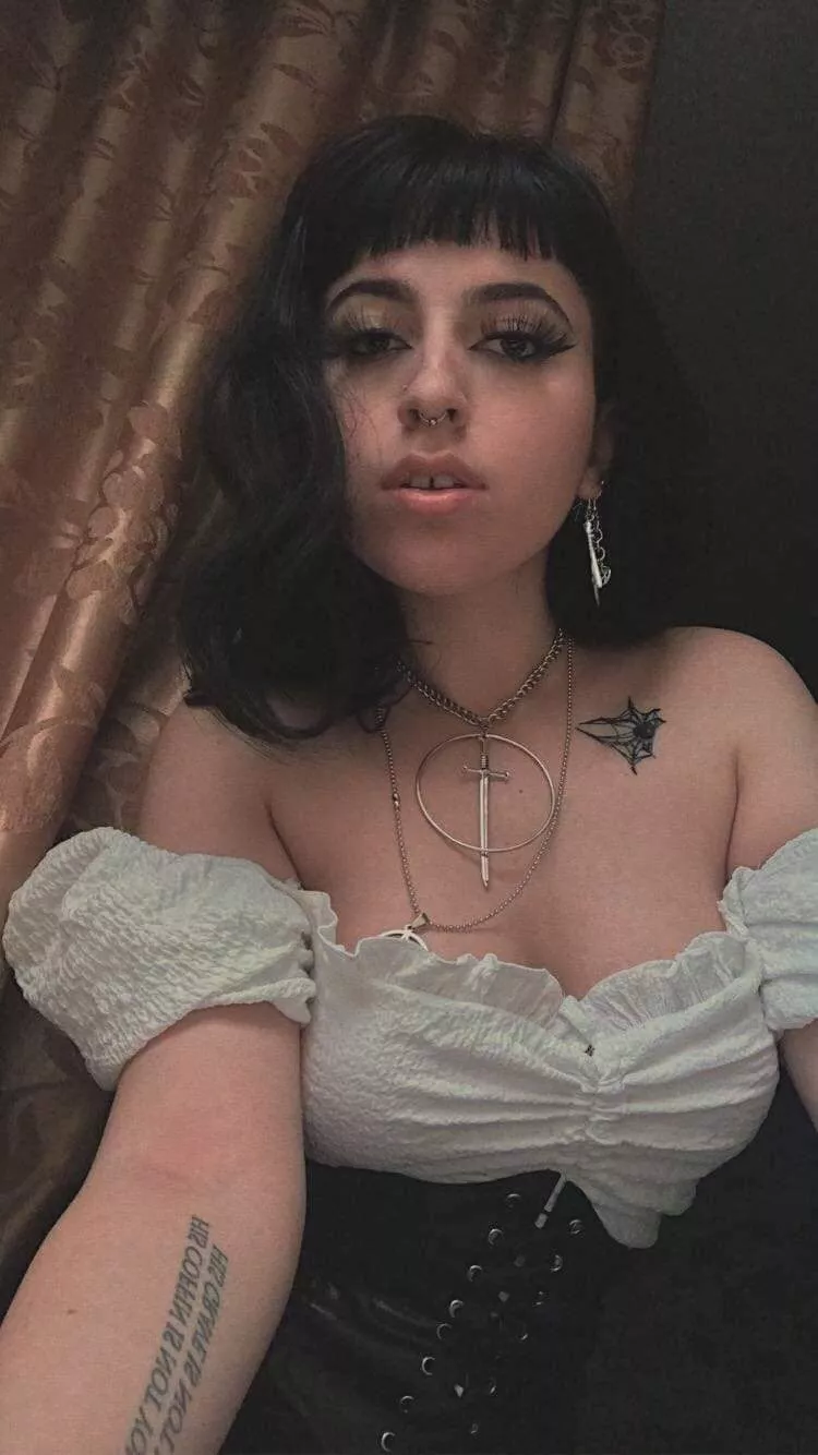 Tattooed goth slut posted by justathrowawayhere11