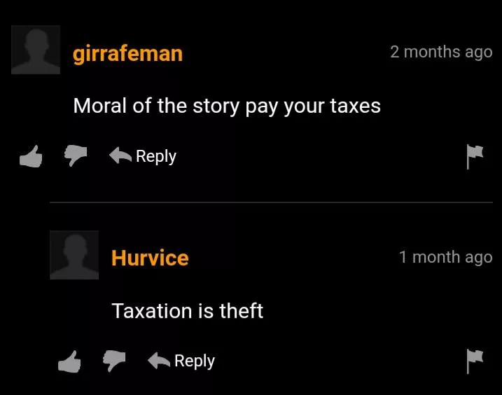 Taxes posted by coloiu