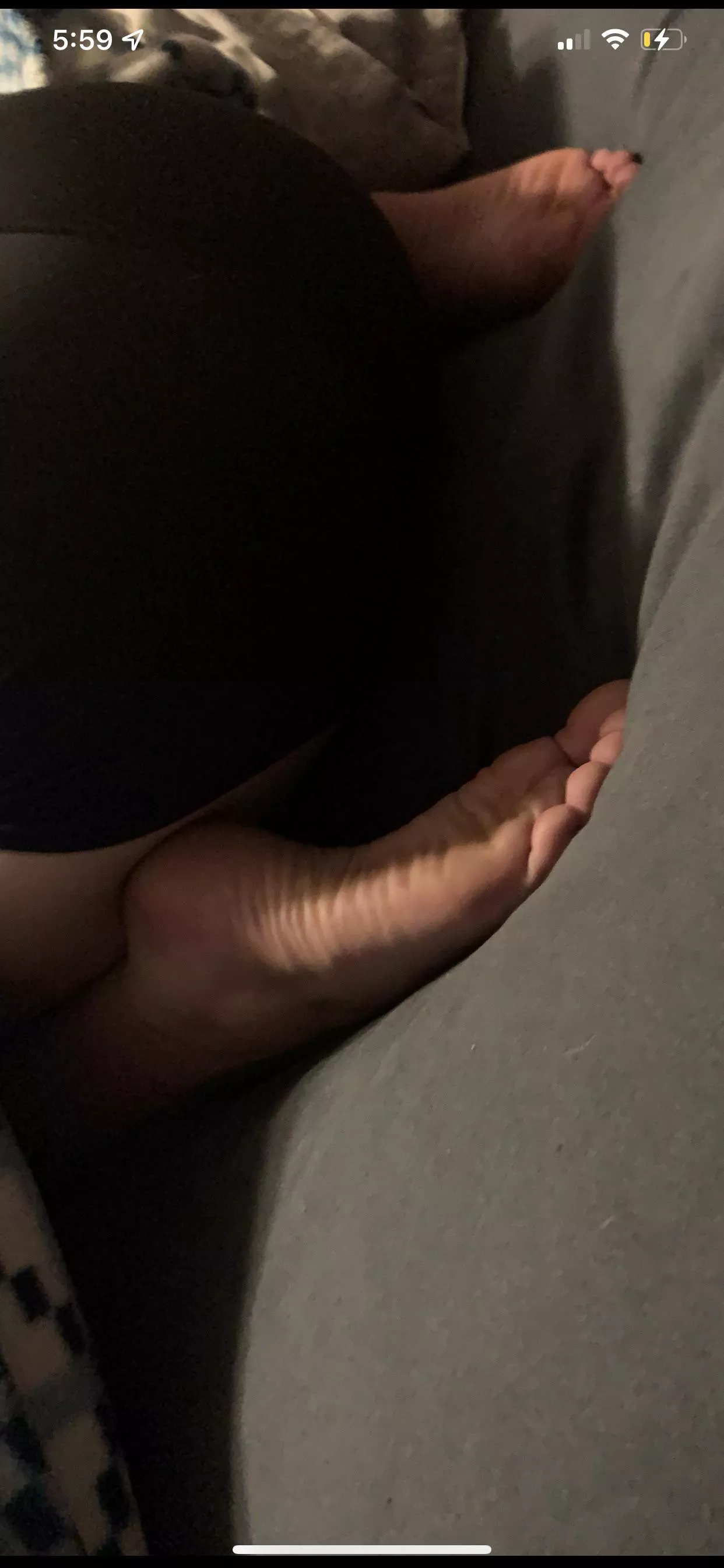 Teasing her sweaty soles, and teasing her sweet smelling asshole posted by ccw1967