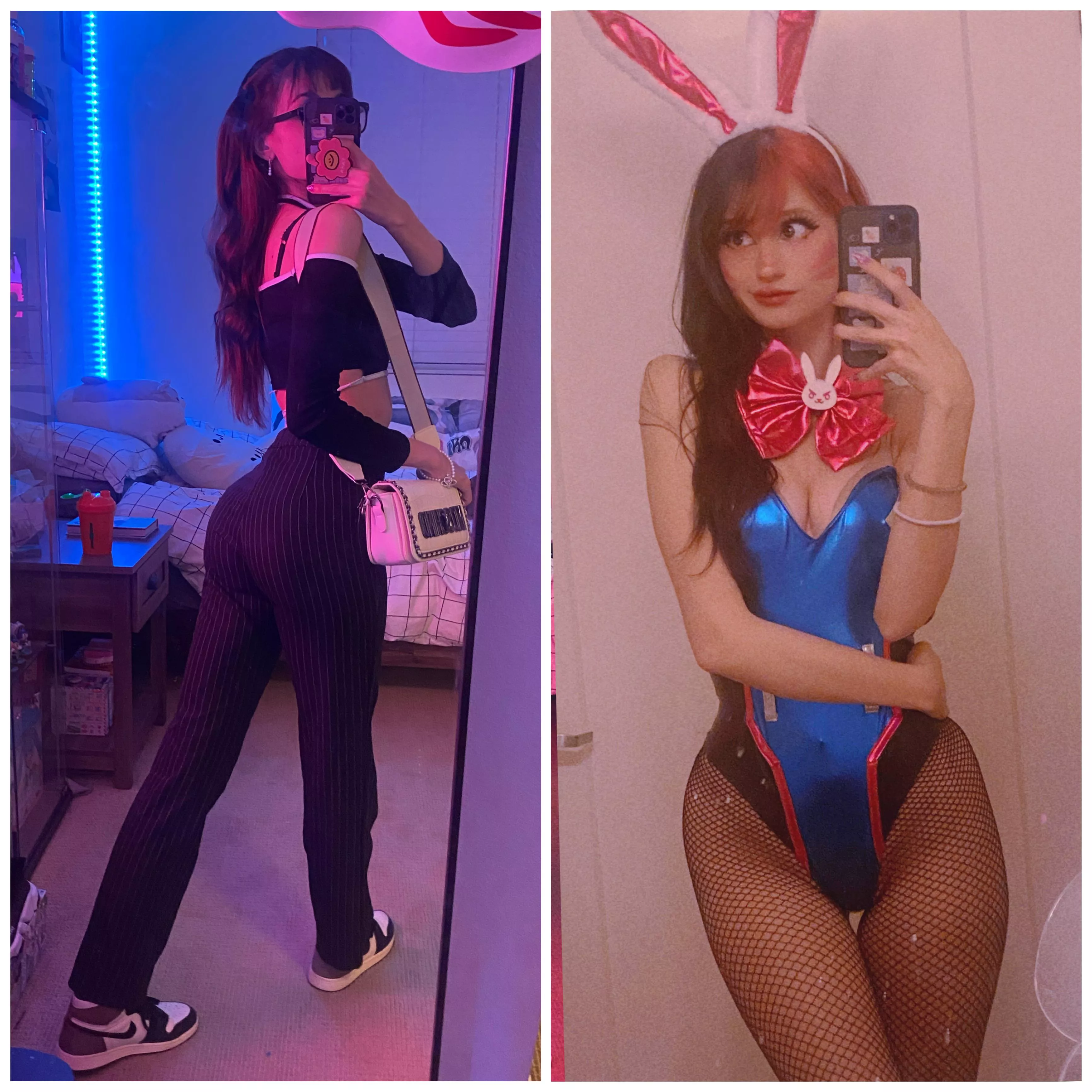 Tech writer by day, Cosplayer by night [D.Va by Ami Inu] posted by amigoesonline