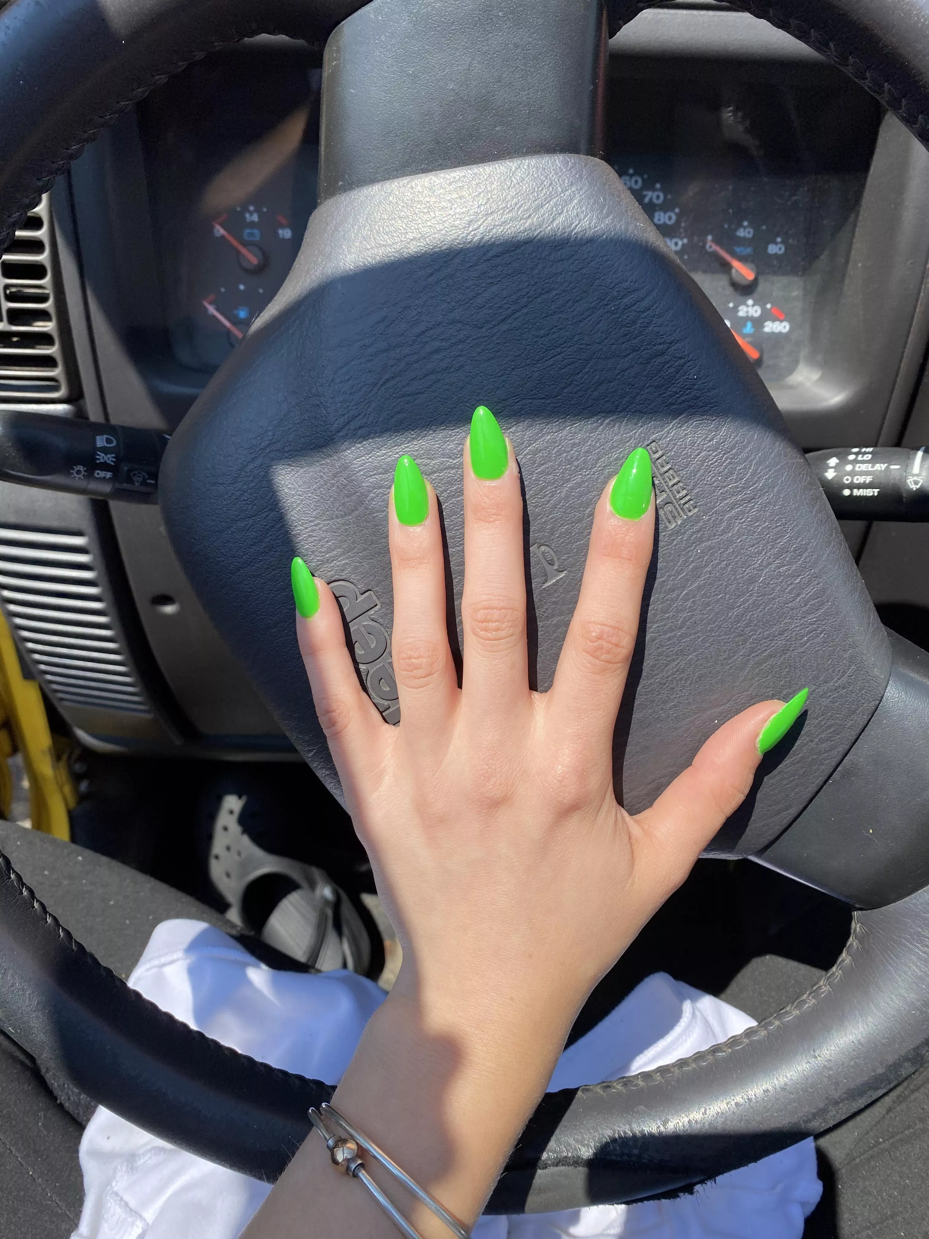 Tell me your car needs an alignment without telling me you need an alignment. Went outside my comfort zone with these ones posted by pedicureproblems