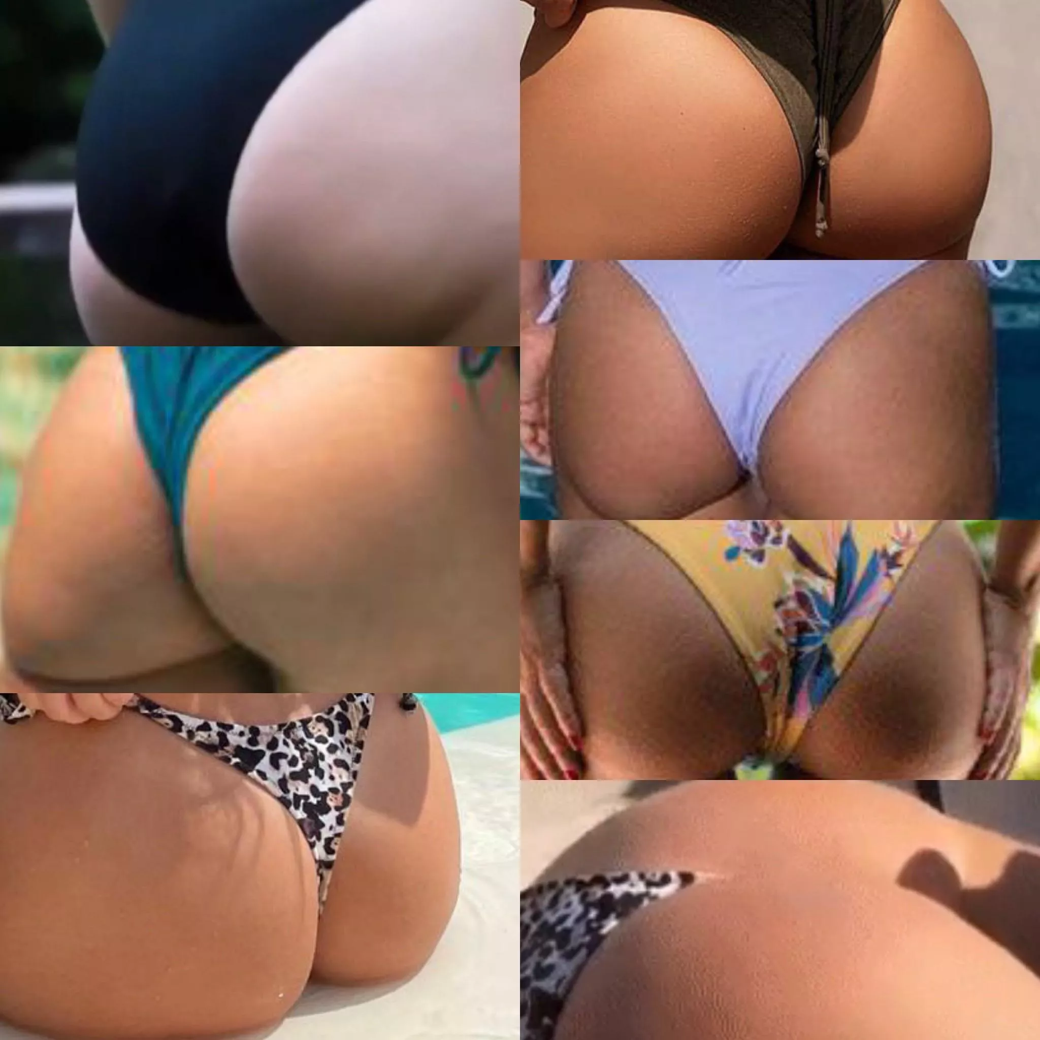 Tenilleâ€™s fat ass collage posted by mistersimple101