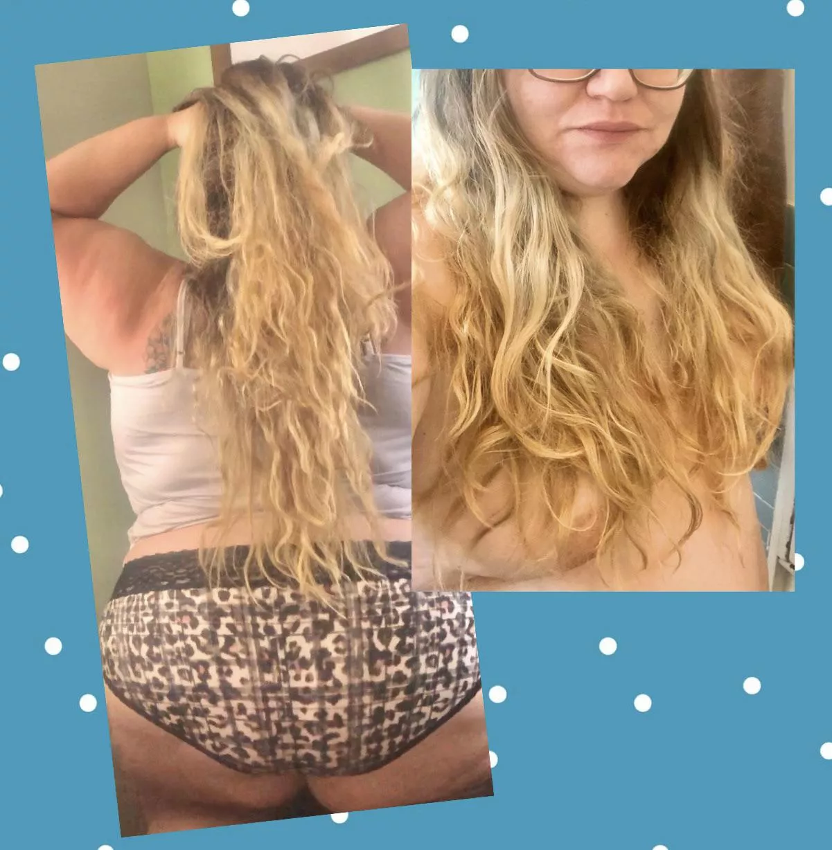 TGIF darlings….Saying goodbye to my long hair today 🥺 posted by bigmama61117