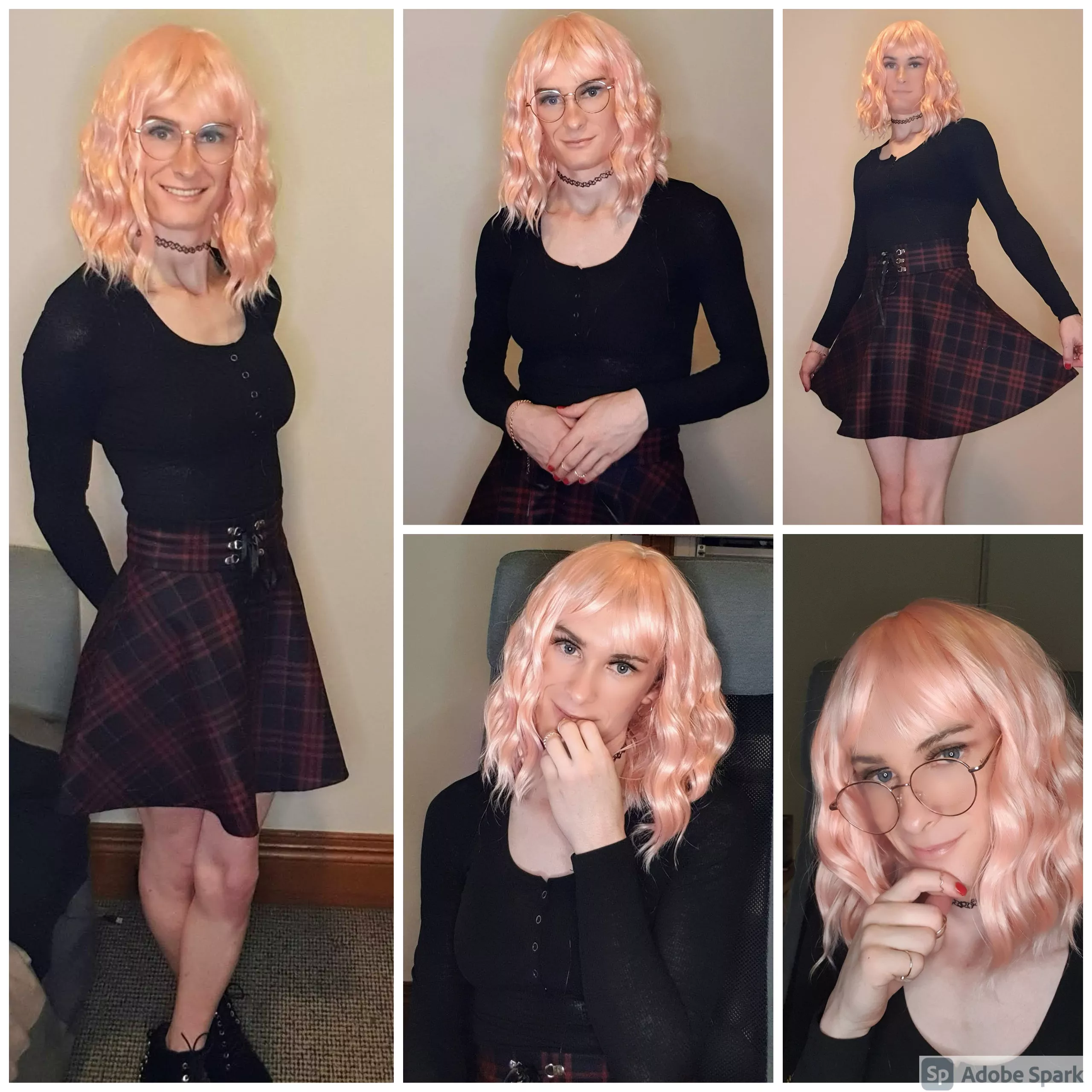 Thank you for all the support on my last post, i hope you like my new skirt. posted by Hailey_red