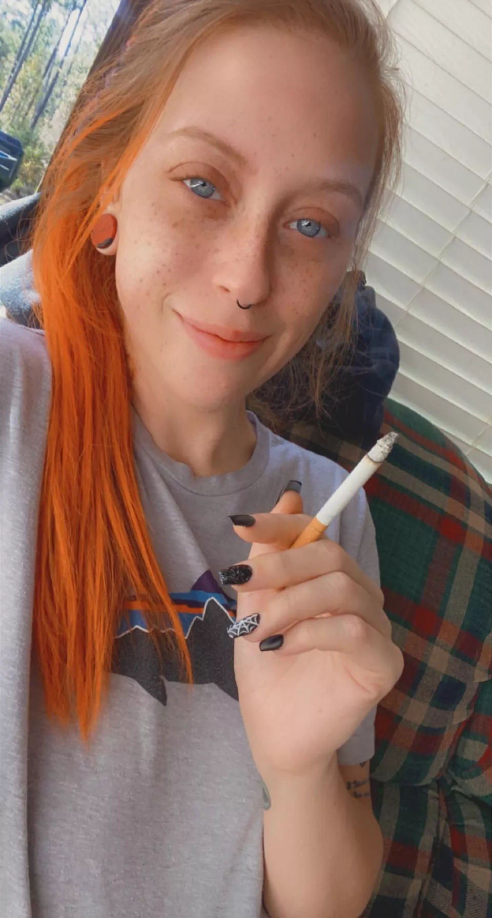 that first morning cigarette hit different 😛 posted by istayyawayyyX