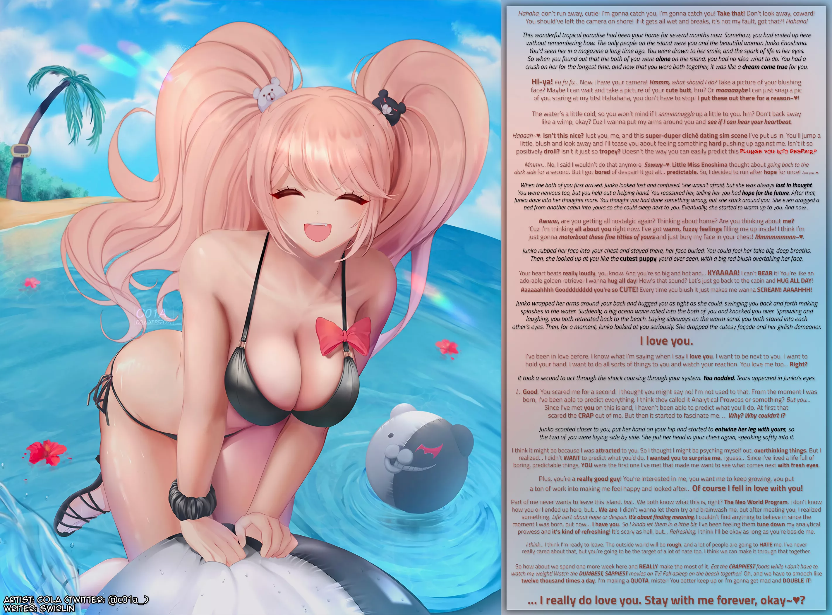 Shrine Porn Captions - The Best, Most Hope-Inducing Caption in the History of Mankind [Romance]  [Wholesome] [Danganronpa] [Enoshima Junko] [Male Viewer] [Confession] nudes  | GLAMOURHOUND.COM
