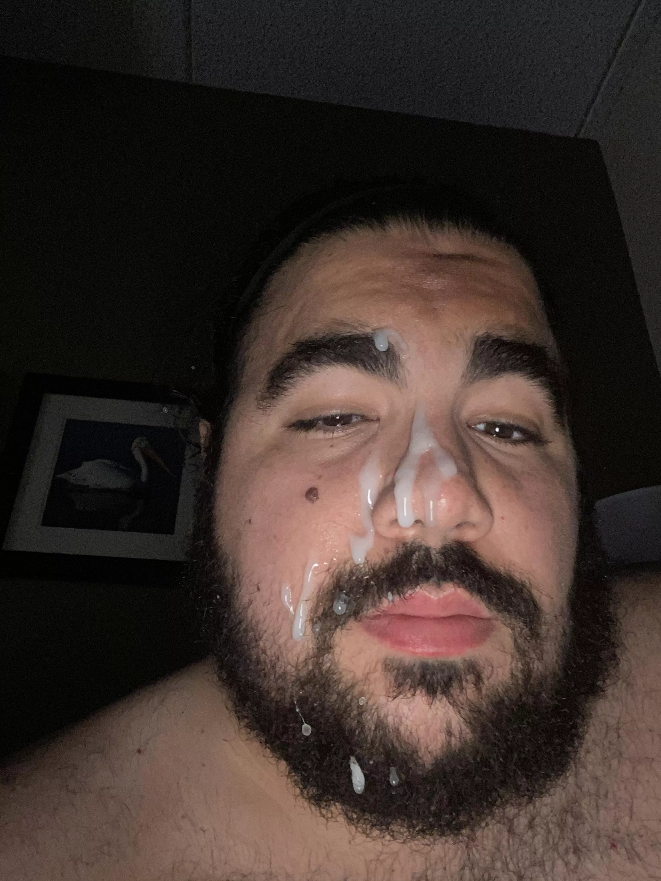 The biggest facial I’ve ever had posted by Bronco_Bottom