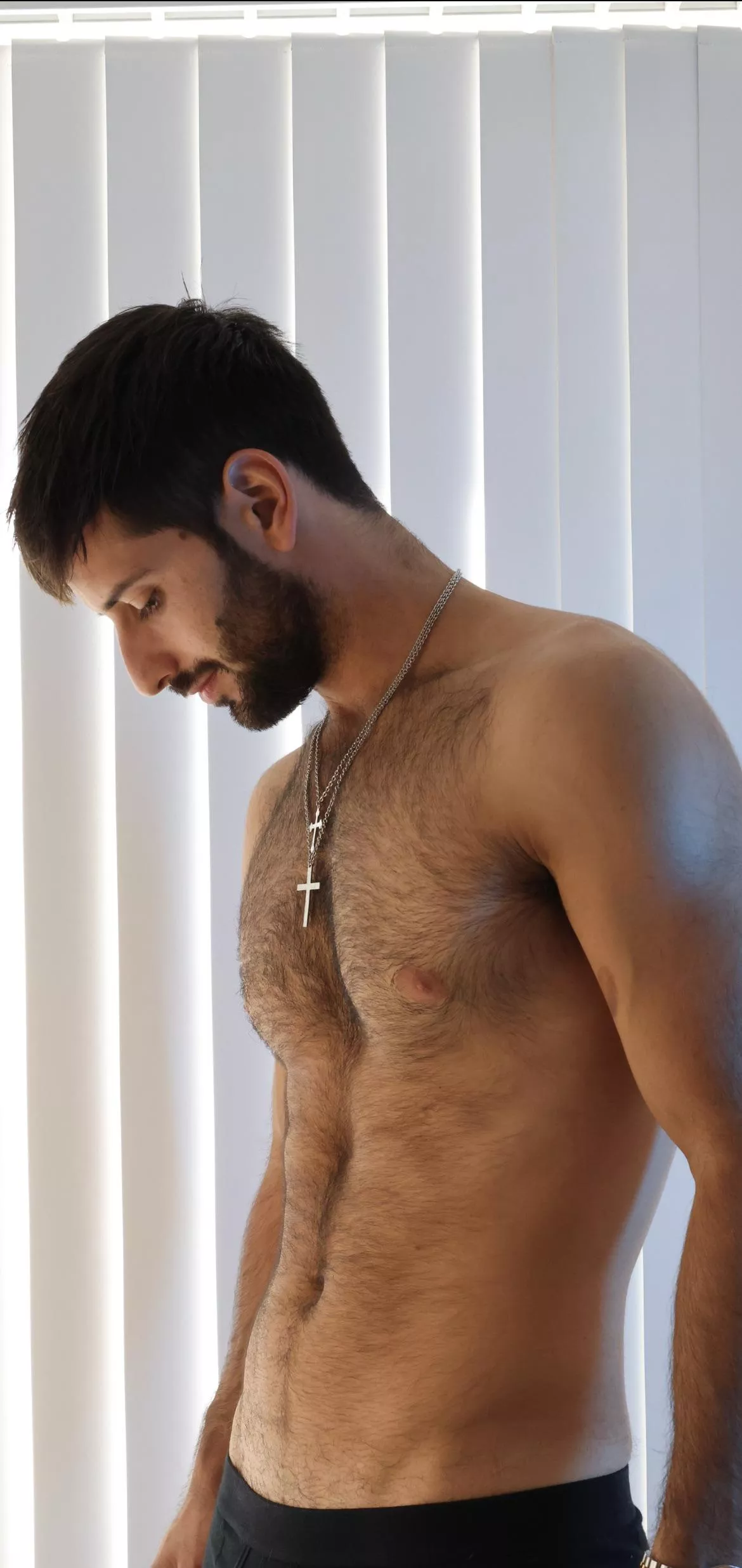 The chest hairs look neatly placed posted by Viprogue