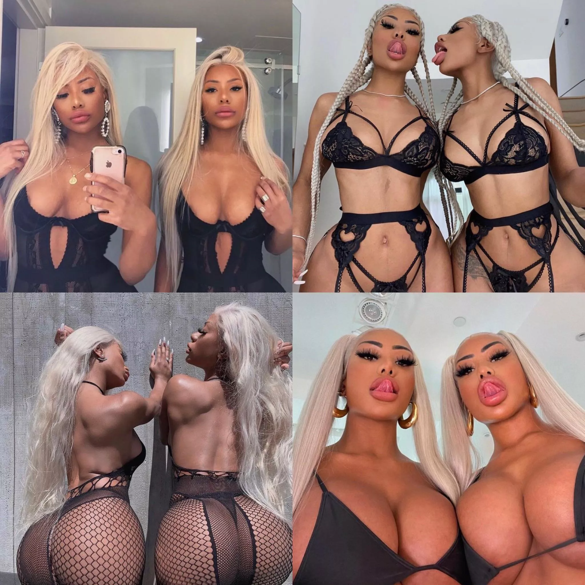 The Clermont Twins’ never-ending bimbofication posted by Owlish_