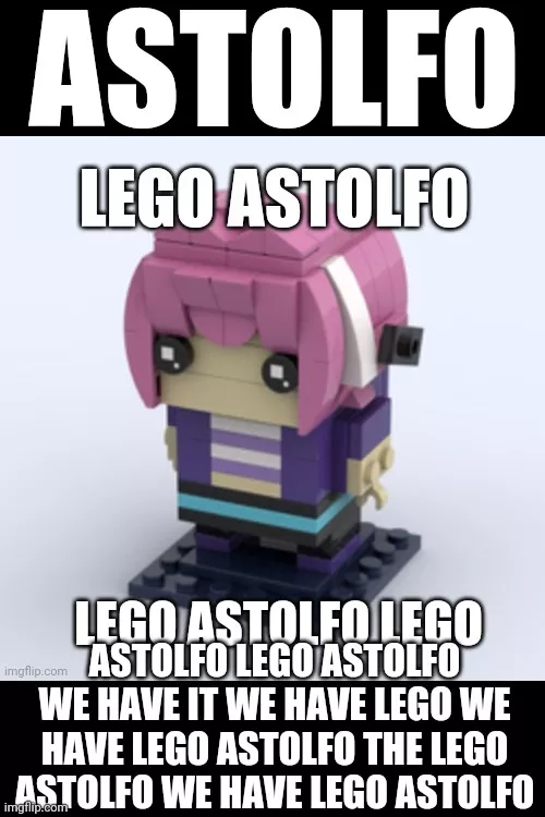 the cute anomaly has been lego'd posted by GoodWitchMystery