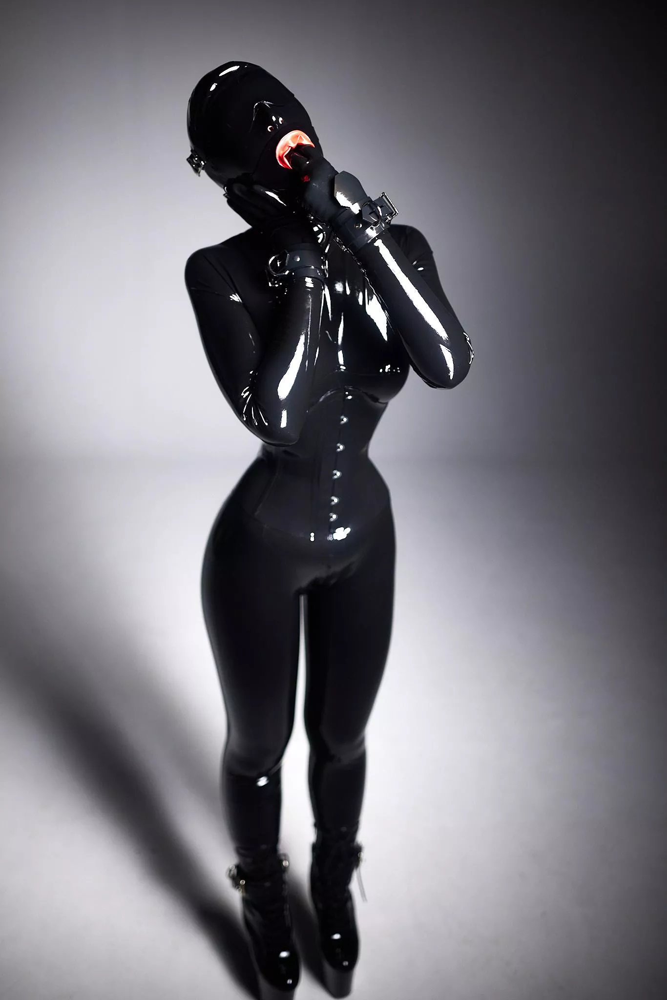 the doll keeps itself entertained posted by ana_loves_latex