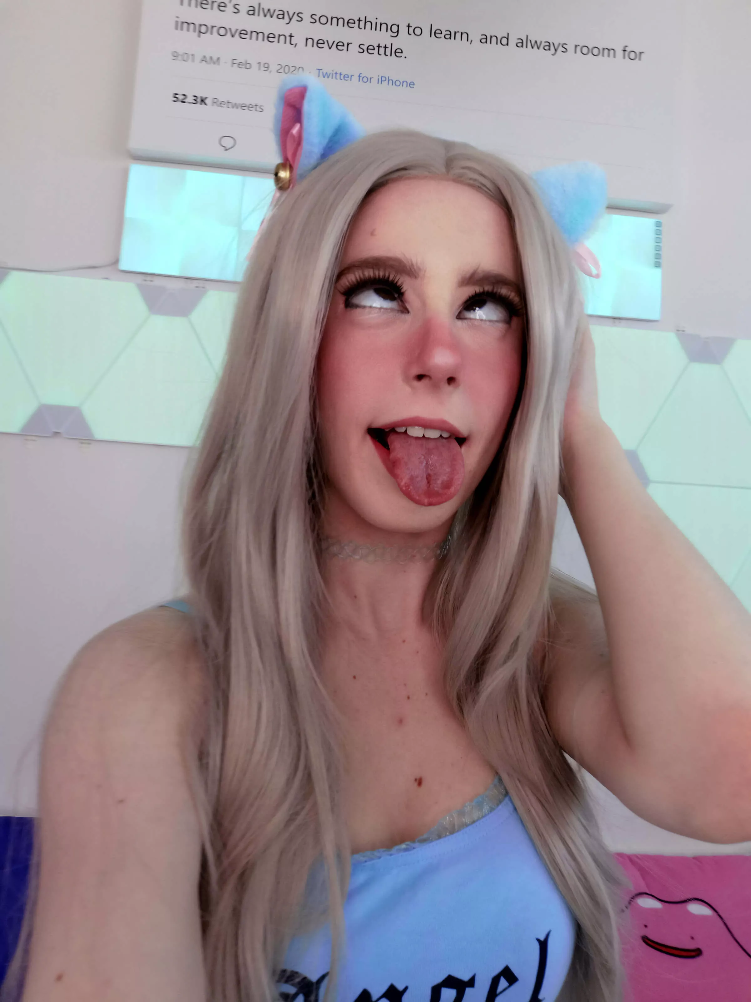 the face i make when i see you 😜💖 posted by lilfakegamer