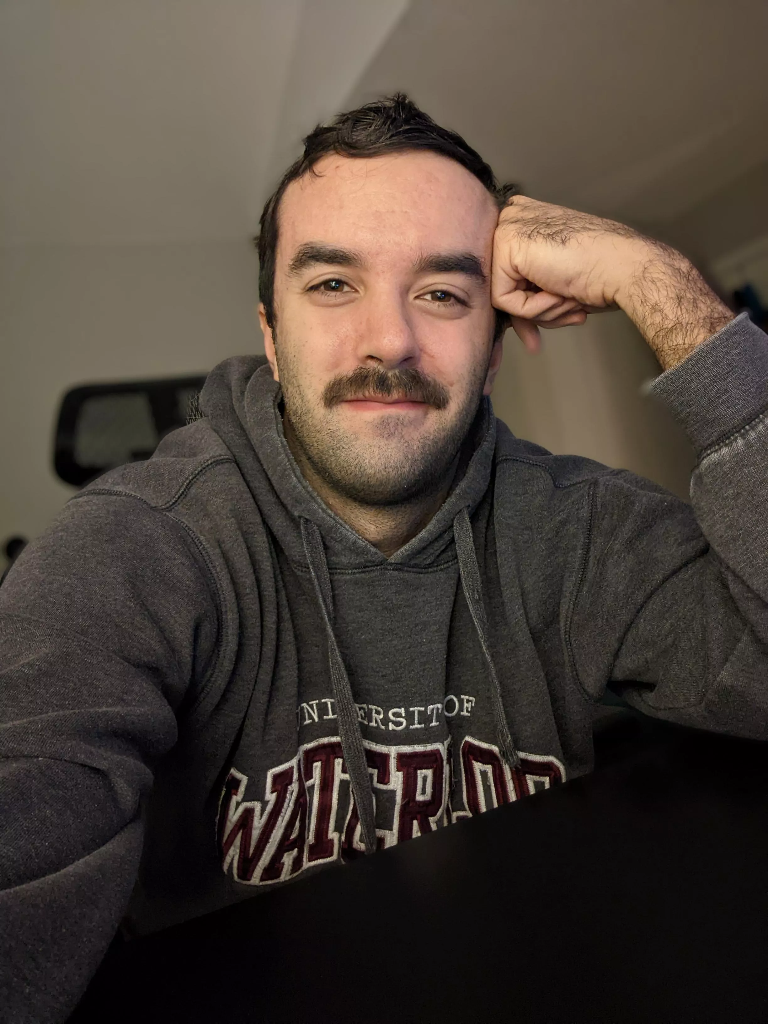 The final moustache look from Movember. I'm ready to shave this off posted by Ahptimus