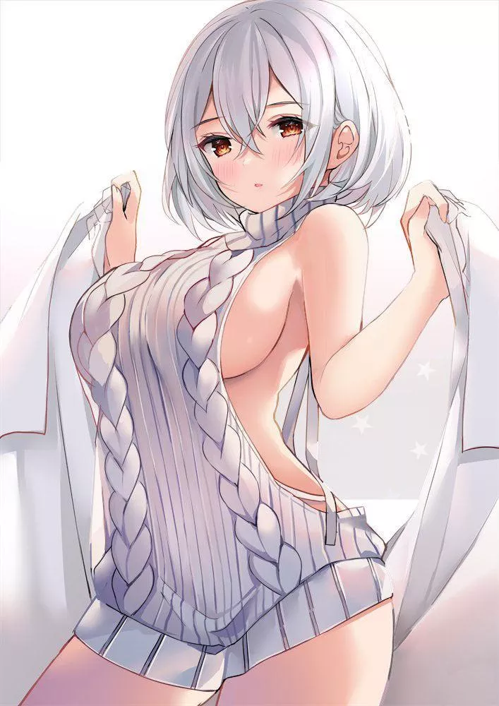 The holy virgin killer sweater posted by witchydollhentai