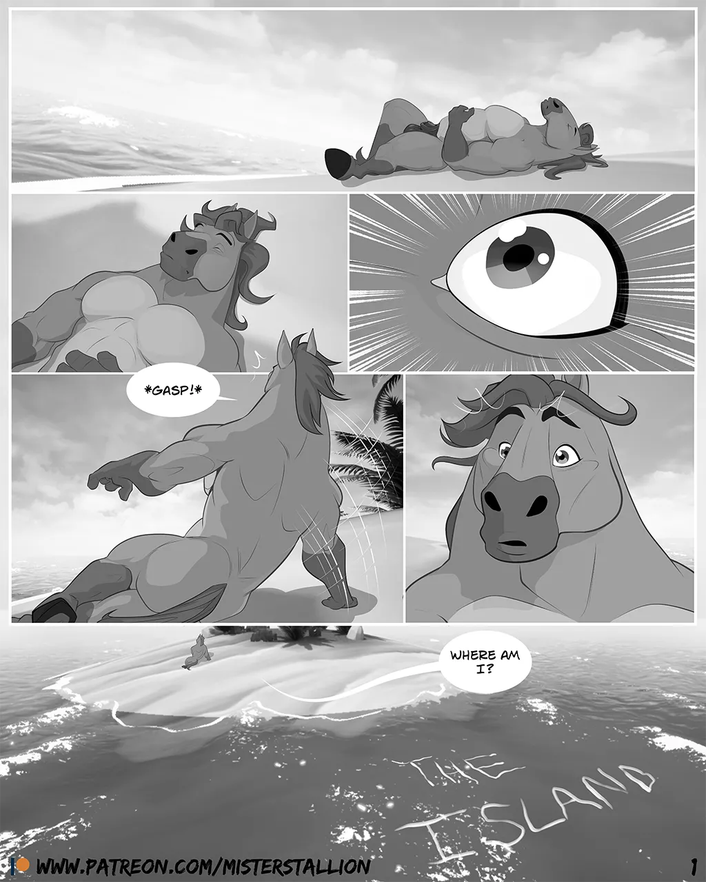 The Island - pg 1 posted by MisterStallion