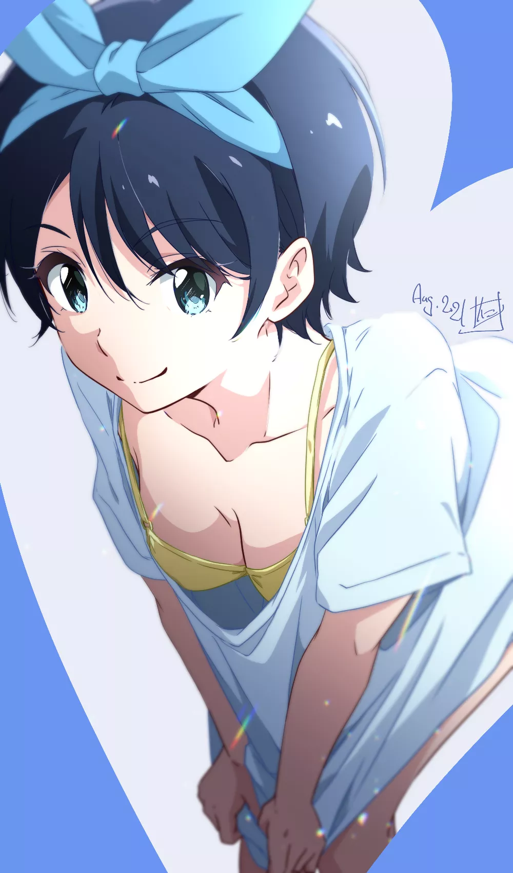 The loose shirt bonus. [Kanojo, Okarishimasu] posted by chilidirigible