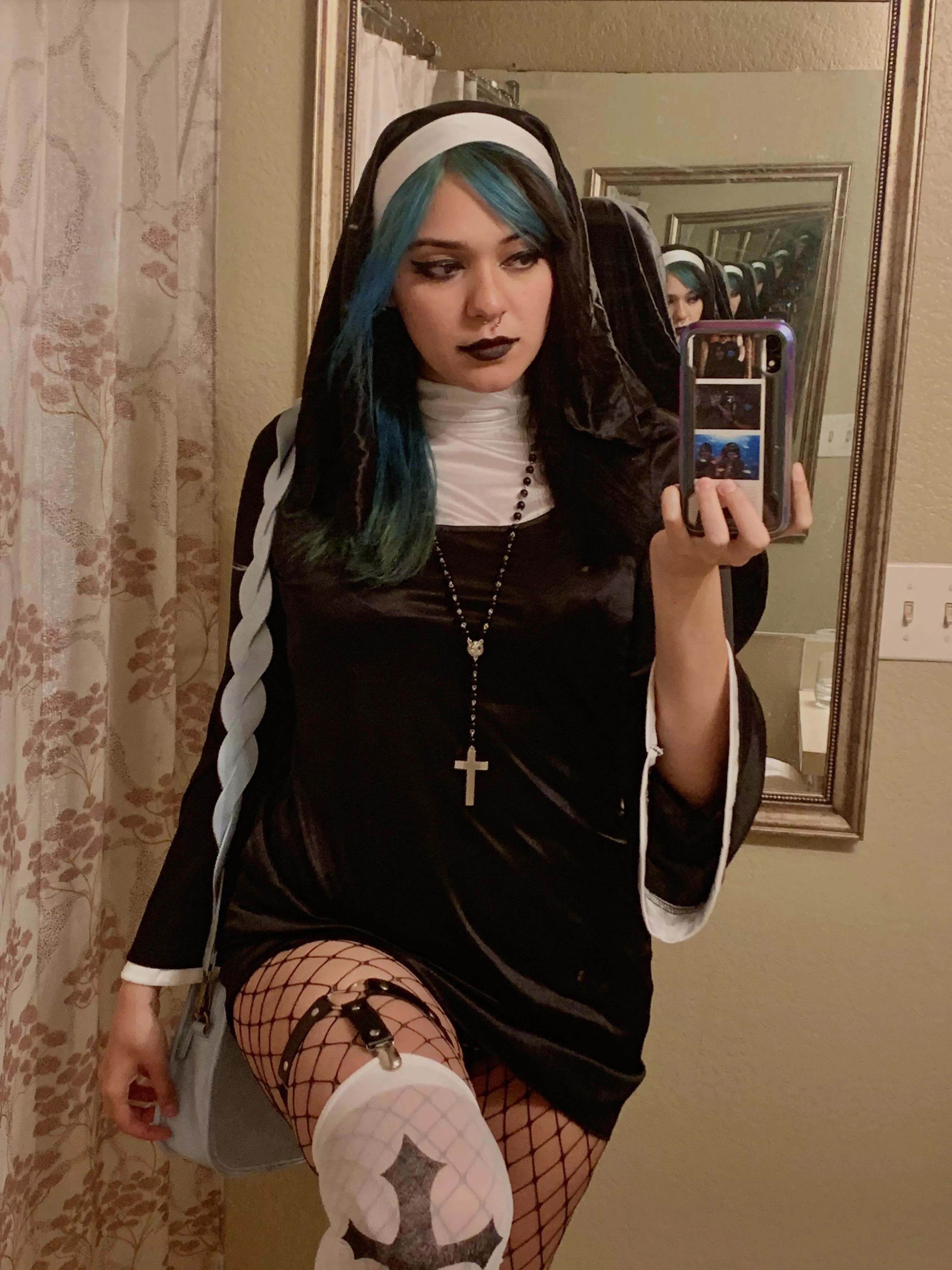 the obligatory sexy edgy nun costume ;) posted by loisfromfamilyguy