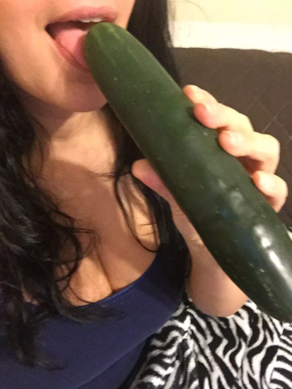 The only action I'm having currently is with a cucumber. 40[f] posted by PartyMom26