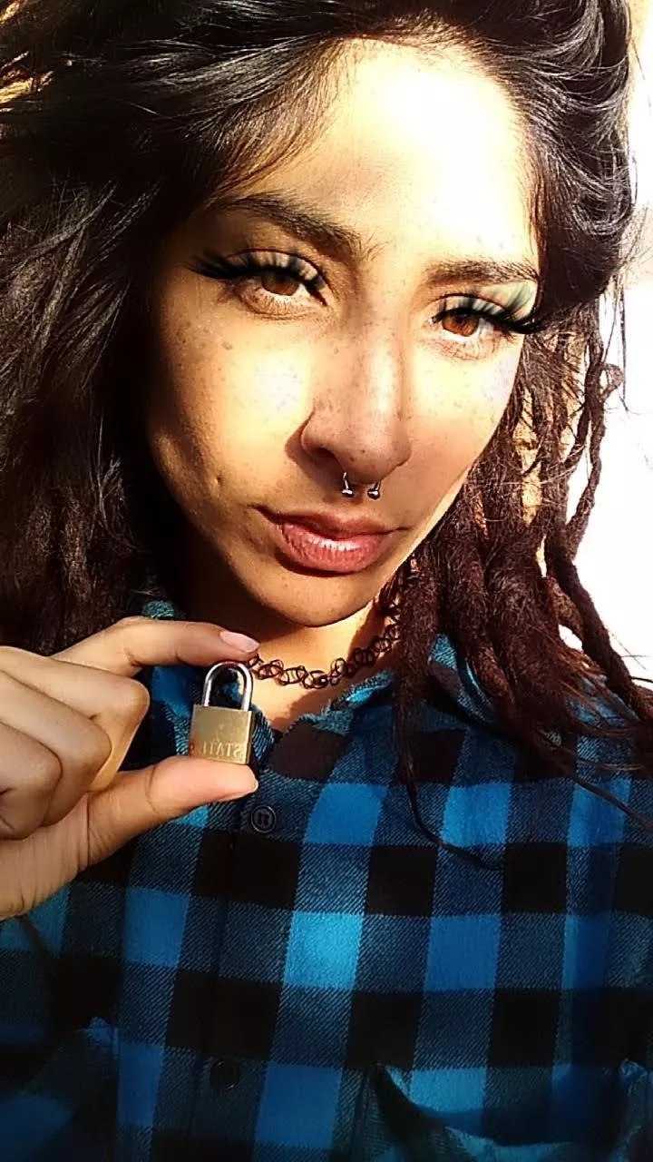 The only thing your clitty dick deserves is to obey and get caged by this Latina Apha Goddess! posted by babylatinsativa