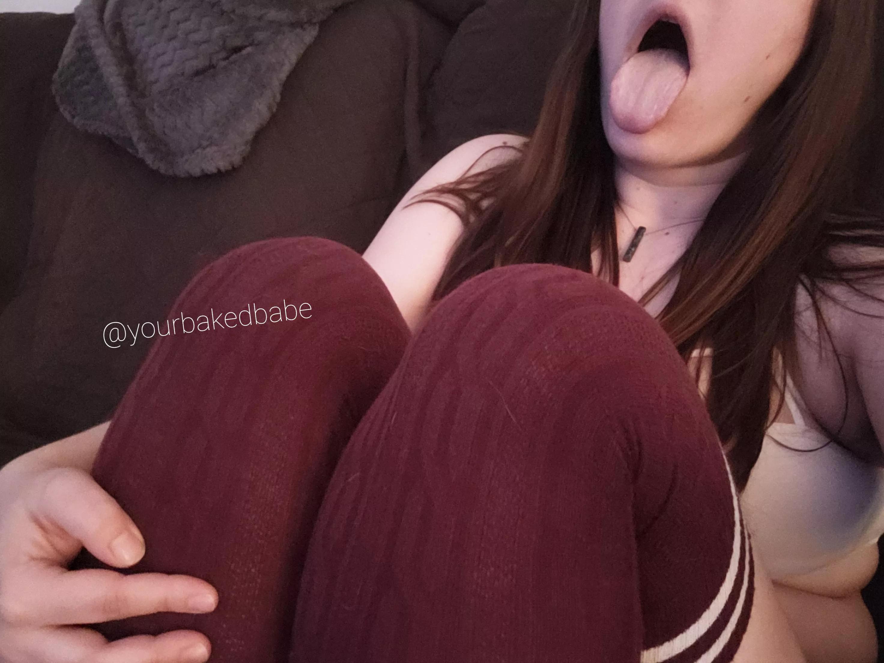 The only way to shut me up is to put a dick in my mouth🤷‍♀️🤤 posted by yourbakedbabe