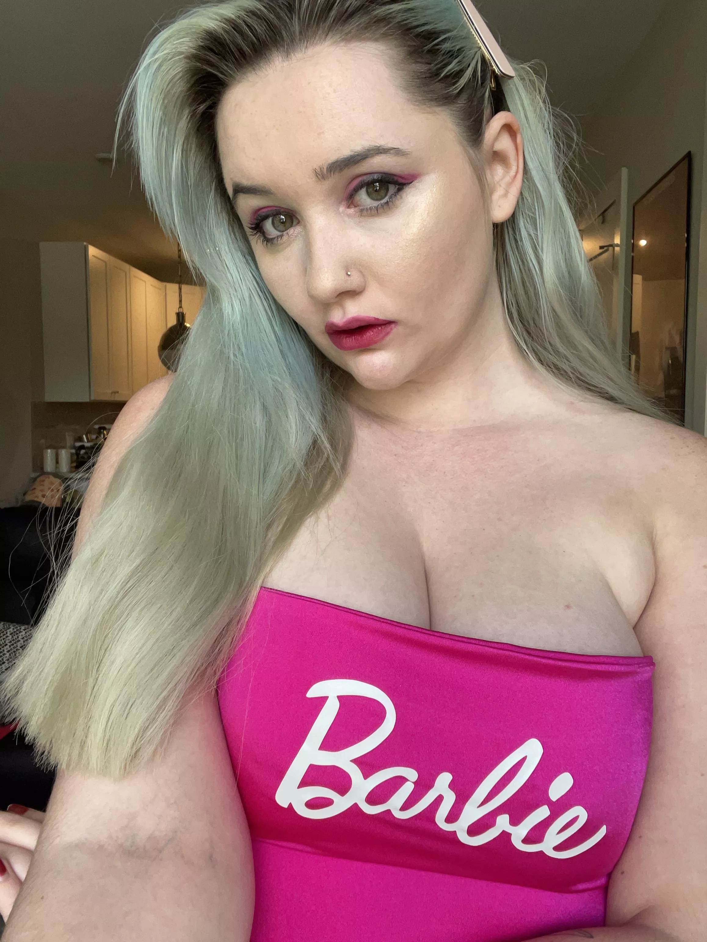 The perfect blue haired bimbo posted by bimboselene